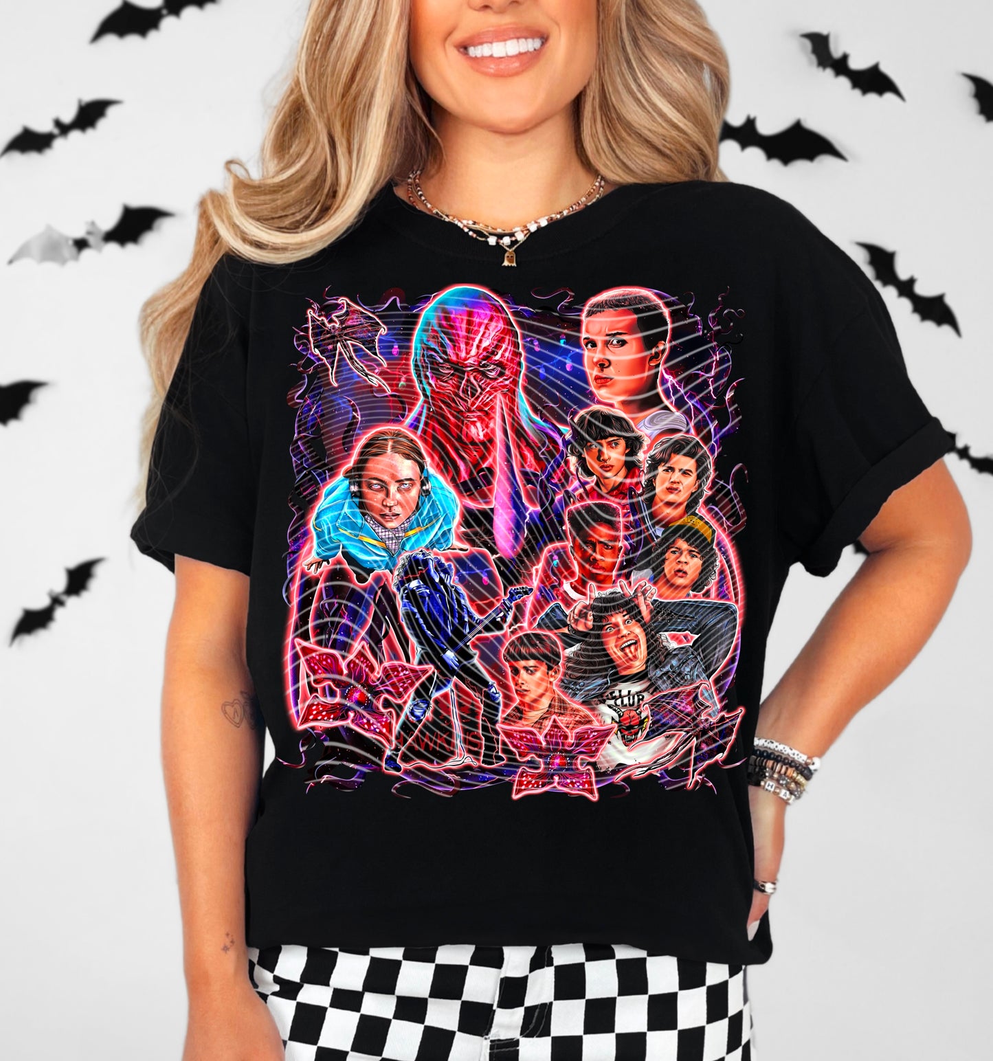 ST DTF Transfer | Trendy TV Series DTF Transfer | High Quality Image Transfers | Ready to Press | Instant Peel