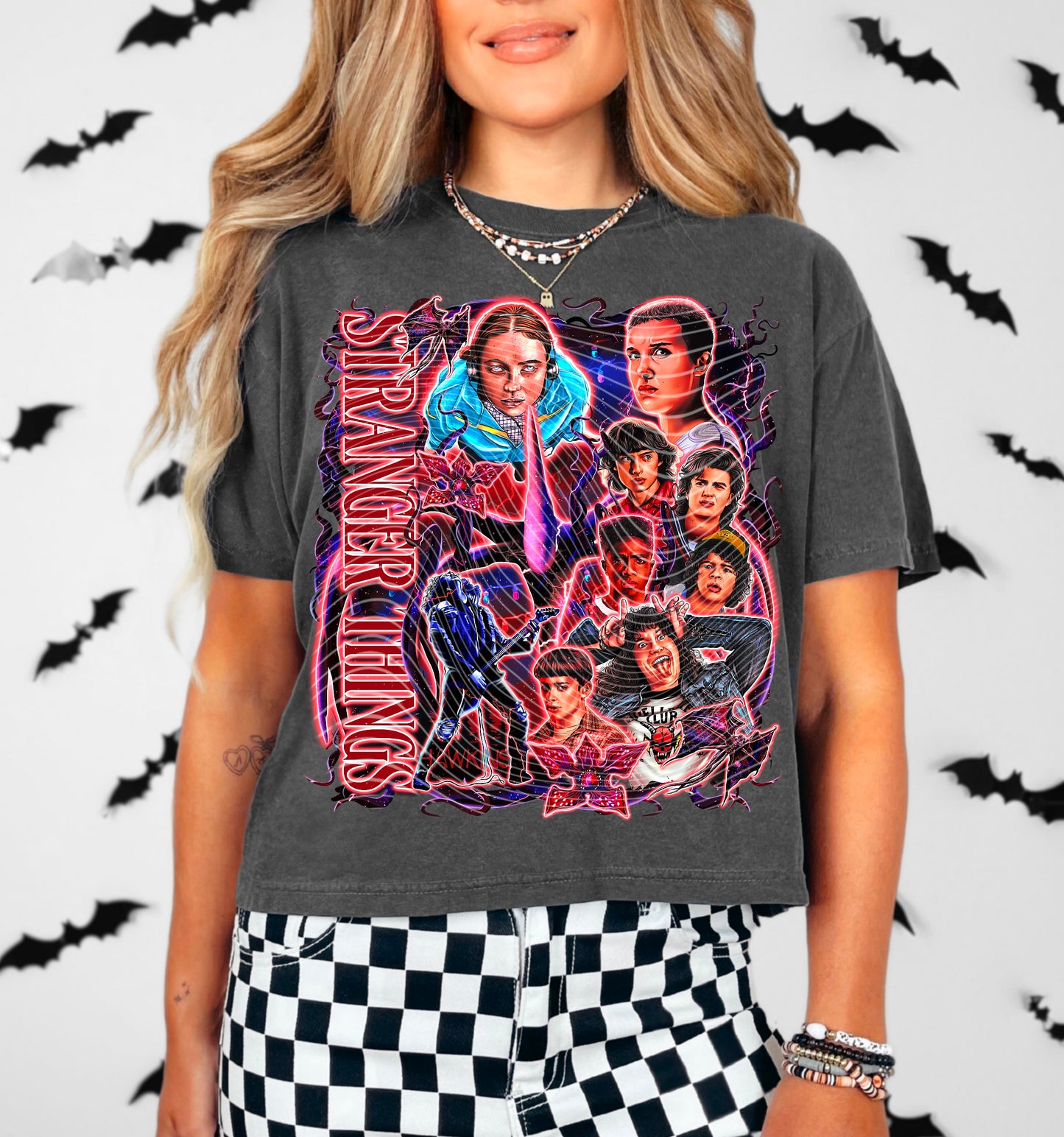 ST DTF Transfer | Trendy TV Series DTF Transfer | High Quality Image Transfers | Ready to Press | Instant Peel