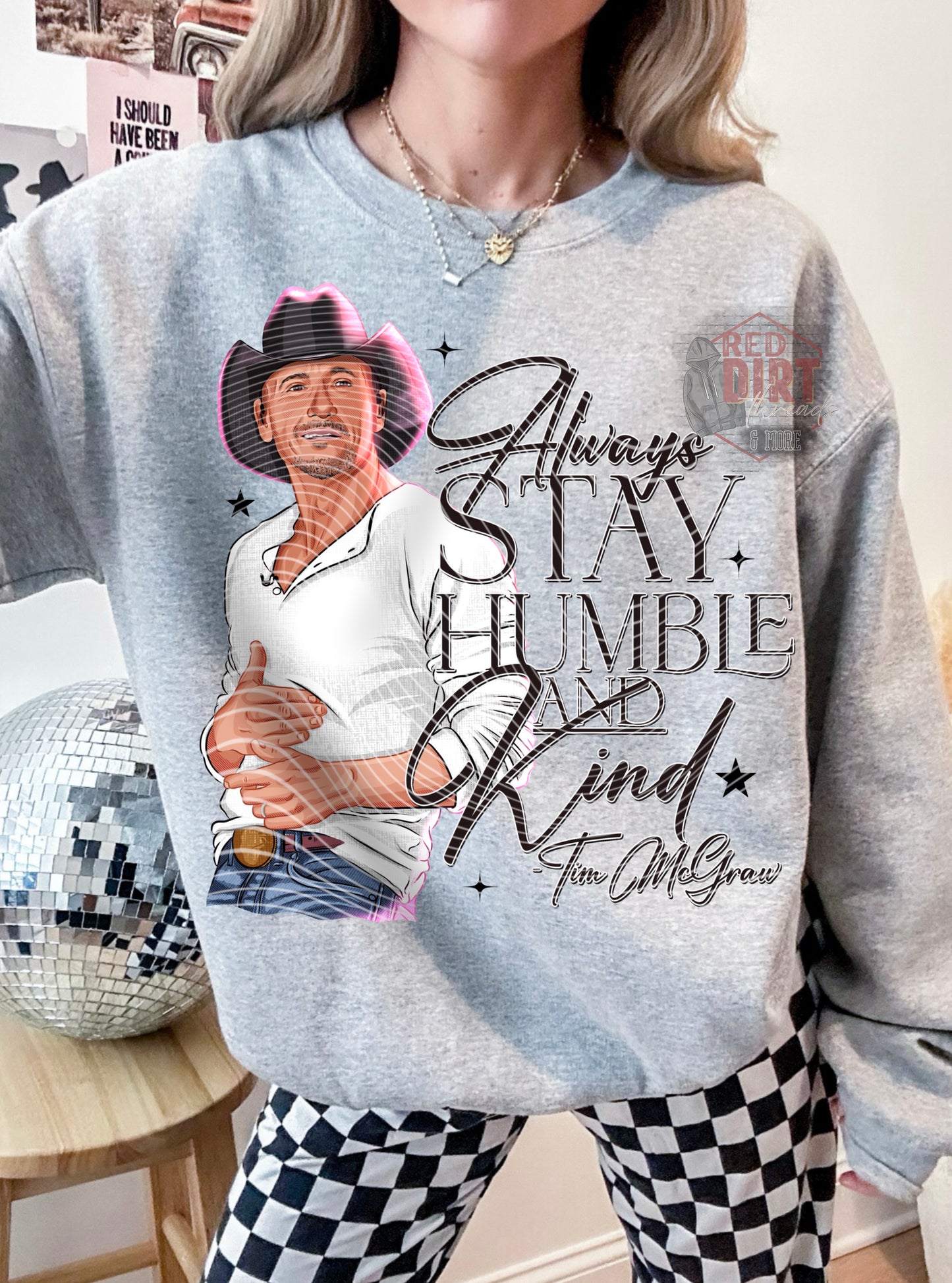 Stay Humble DTF Transfer | Trendy Country Music DTF Transfer | Ready to Press | High Quality DTF Transfers | Fast Shipping