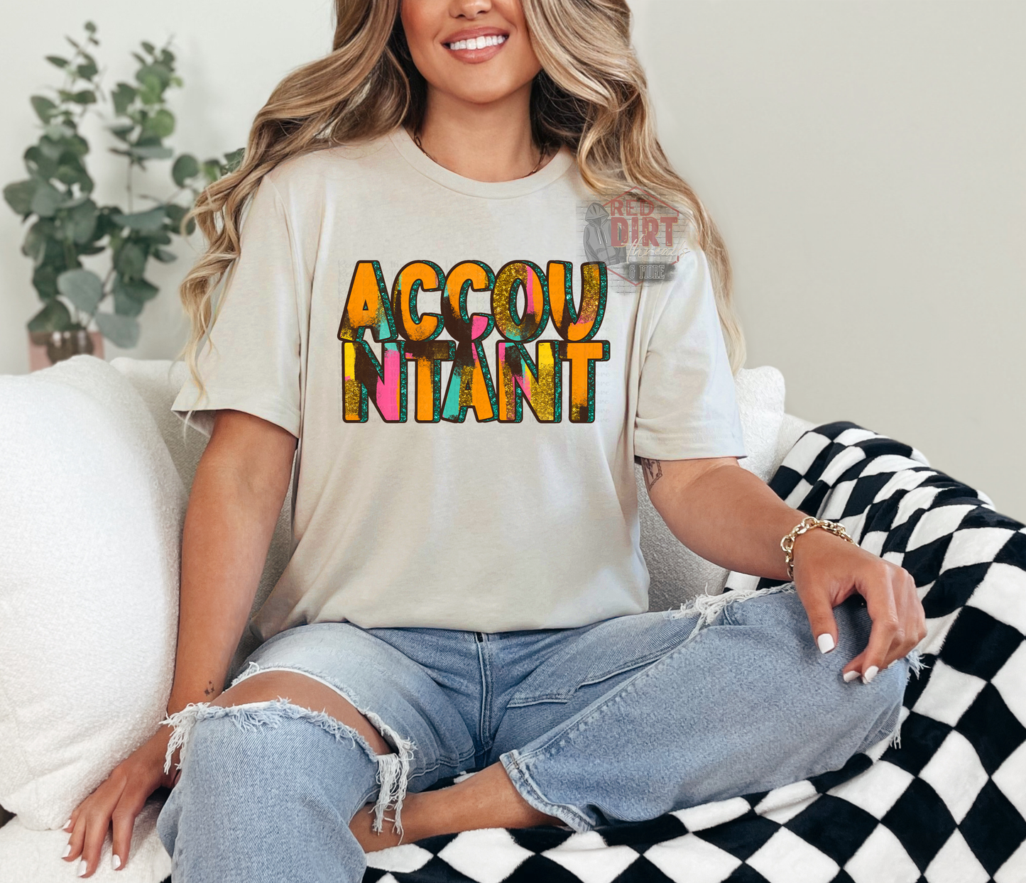 Accountant DTF Transfer | Trendy Career DTF Transfer | Ready to Press | High Quality DTF Transfers | Fast Shipping