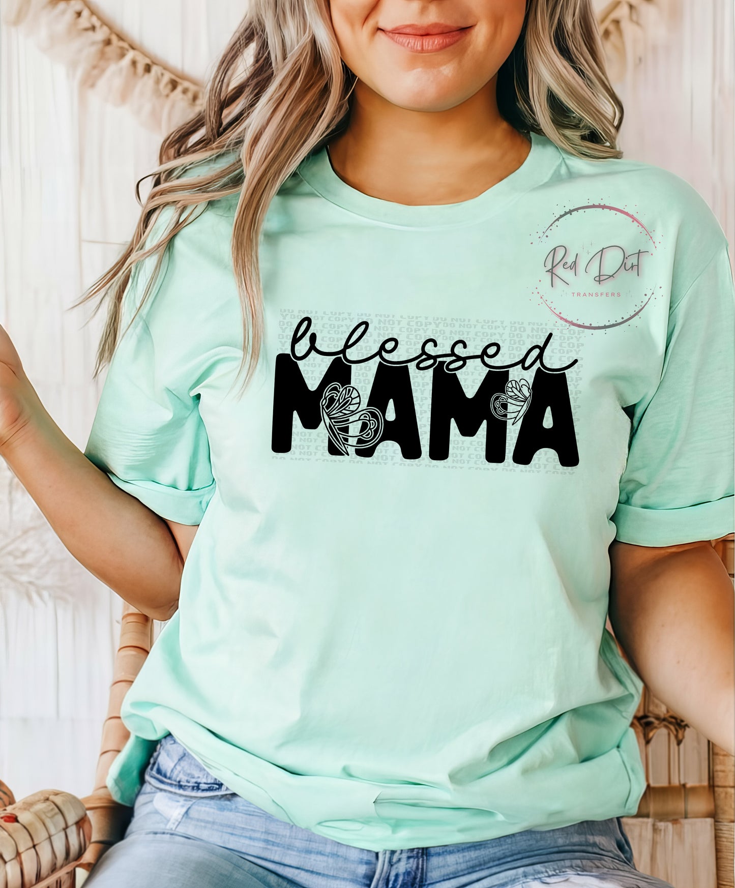 Blessed Mama T-Shirt | Trendy Mama Shirt | Fast Shipping | Super Soft Shirts for Men/Women/Kid's