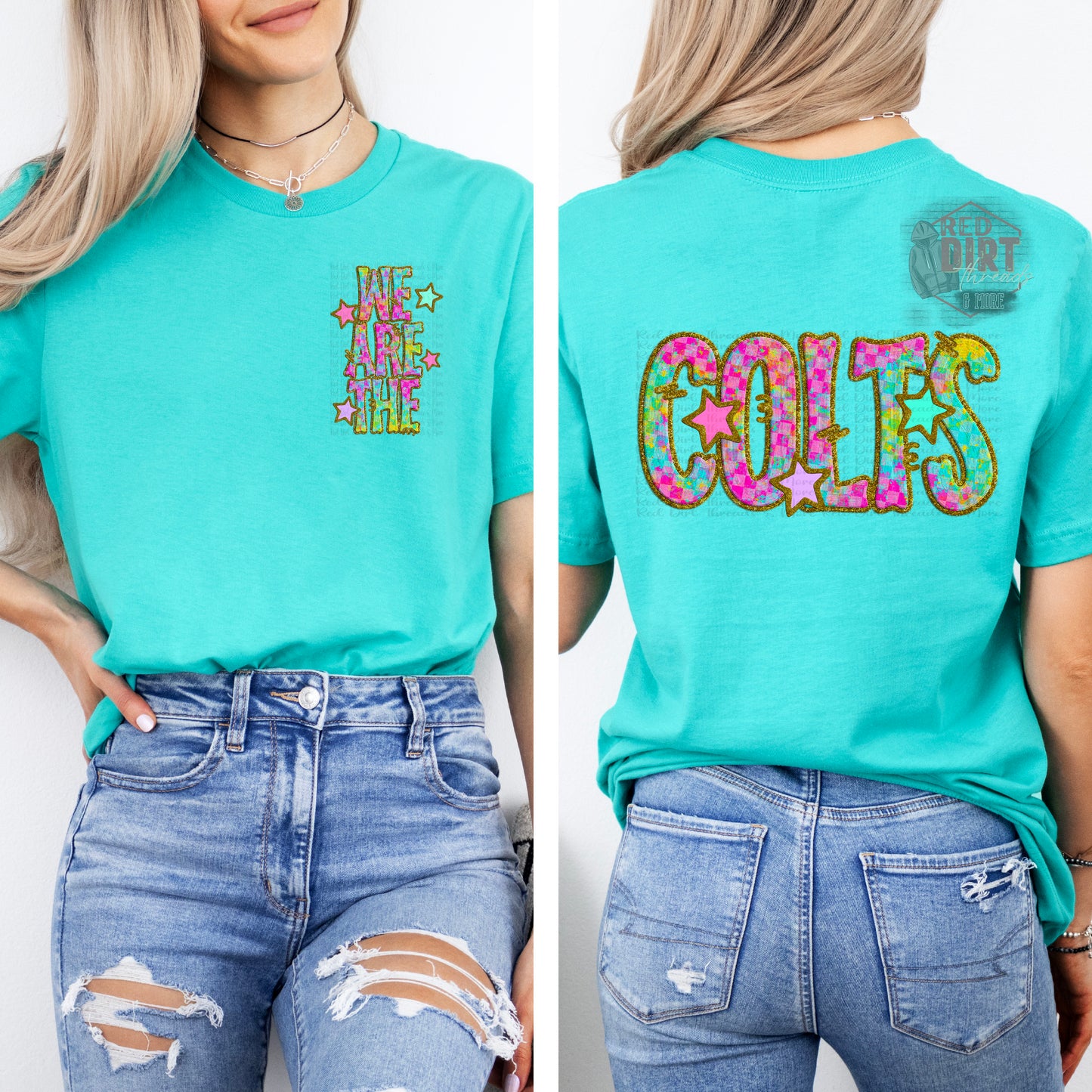 We Are The Colts DTF Transfer | Trendy School Spirit DTF Transfer | High Quality Image Transfers | Ready to Press | Fast Shipping
