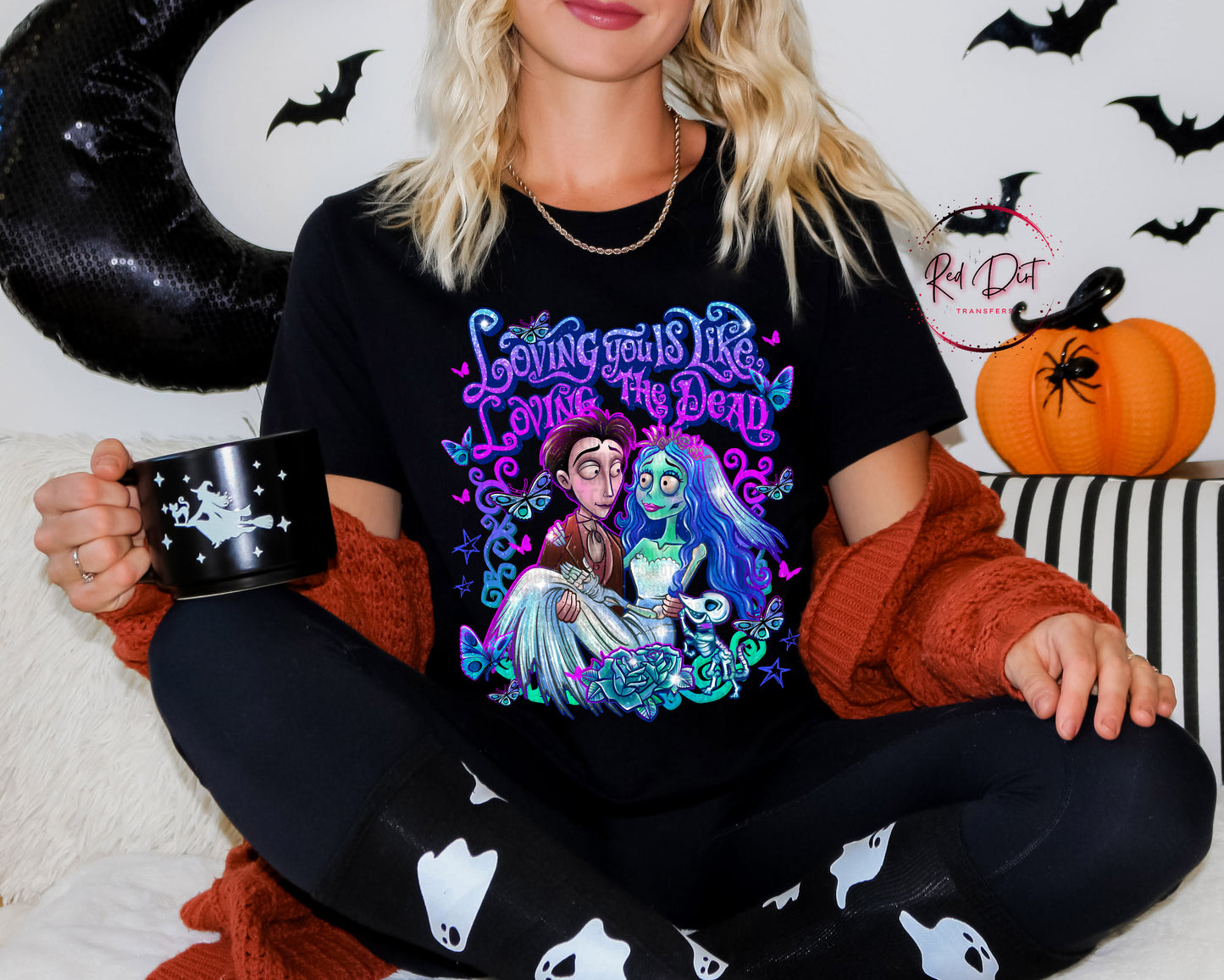 Loving You Is Like Loving The Dead T-Shirt | Trendy Halloween Shirt | Fast Shipping | Super Soft Shirts for Men/Women/Kid's