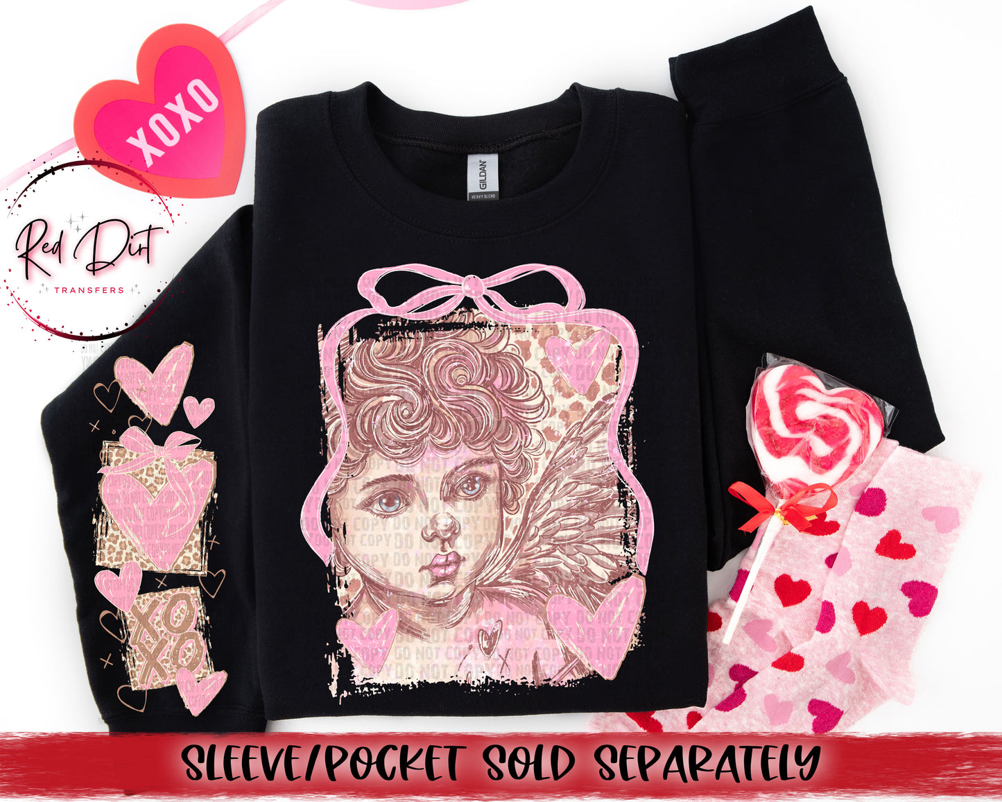 Cupid DTF Transfer | Trendy Valentine's Day DTF Transfer | High Quality Image Transfers | Ready to Press | Instant Peel