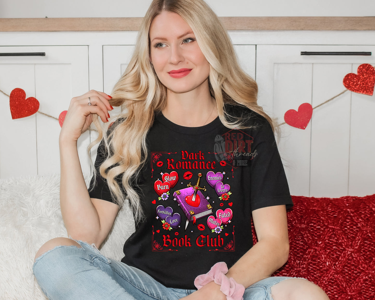 Dark Romance DTF Transfer | Trendy Valentine's Day DTF Transfer | Ready to Press | High Quality DTF Transfers | Fast Shipping