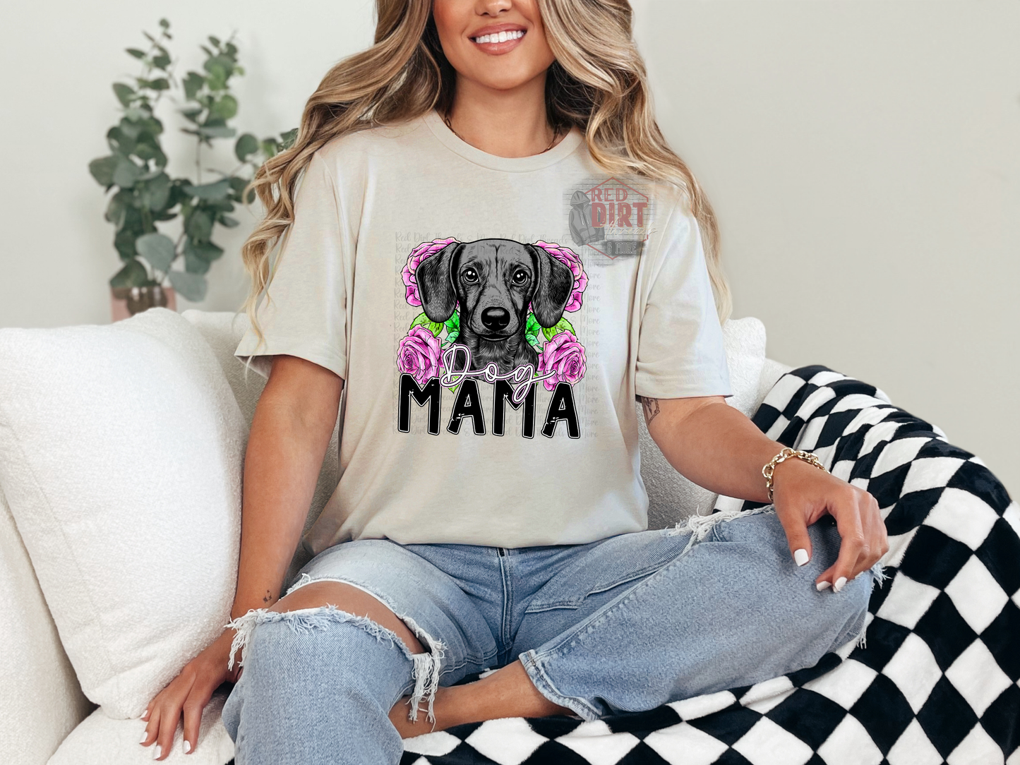 Dog Mama T-Shirt | Trendy Animal Lover Shirt | Fast Shipping | Super Soft Shirts for Men/Women/Kid's
