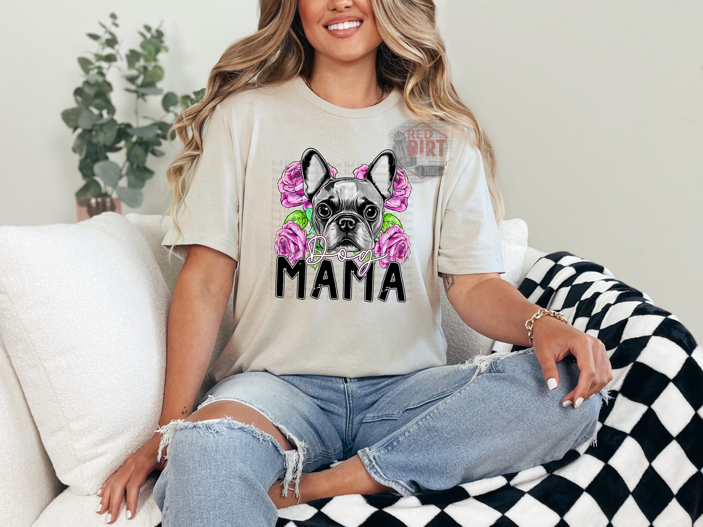 Dog Mama T-Shirt | Trendy Animal Lover Shirt | Fast Shipping | Super Soft Shirts for Men/Women/Kid's