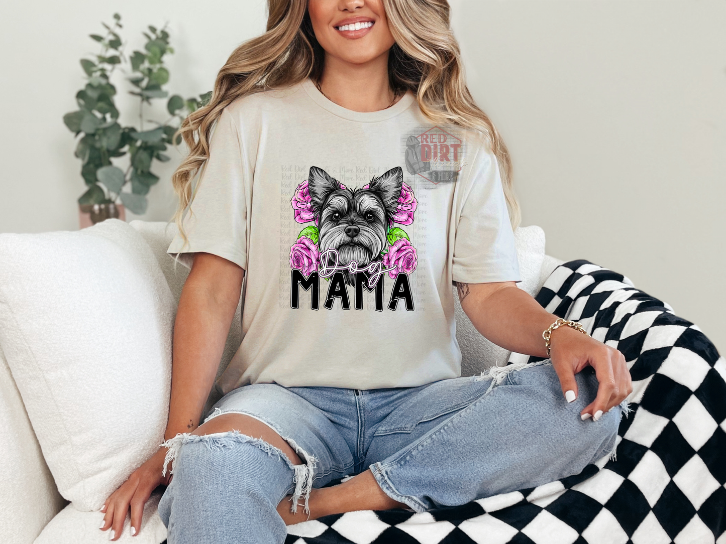 Dog Mama T-Shirt | Trendy Animal Lover Shirt | Fast Shipping | Super Soft Shirts for Men/Women/Kid's
