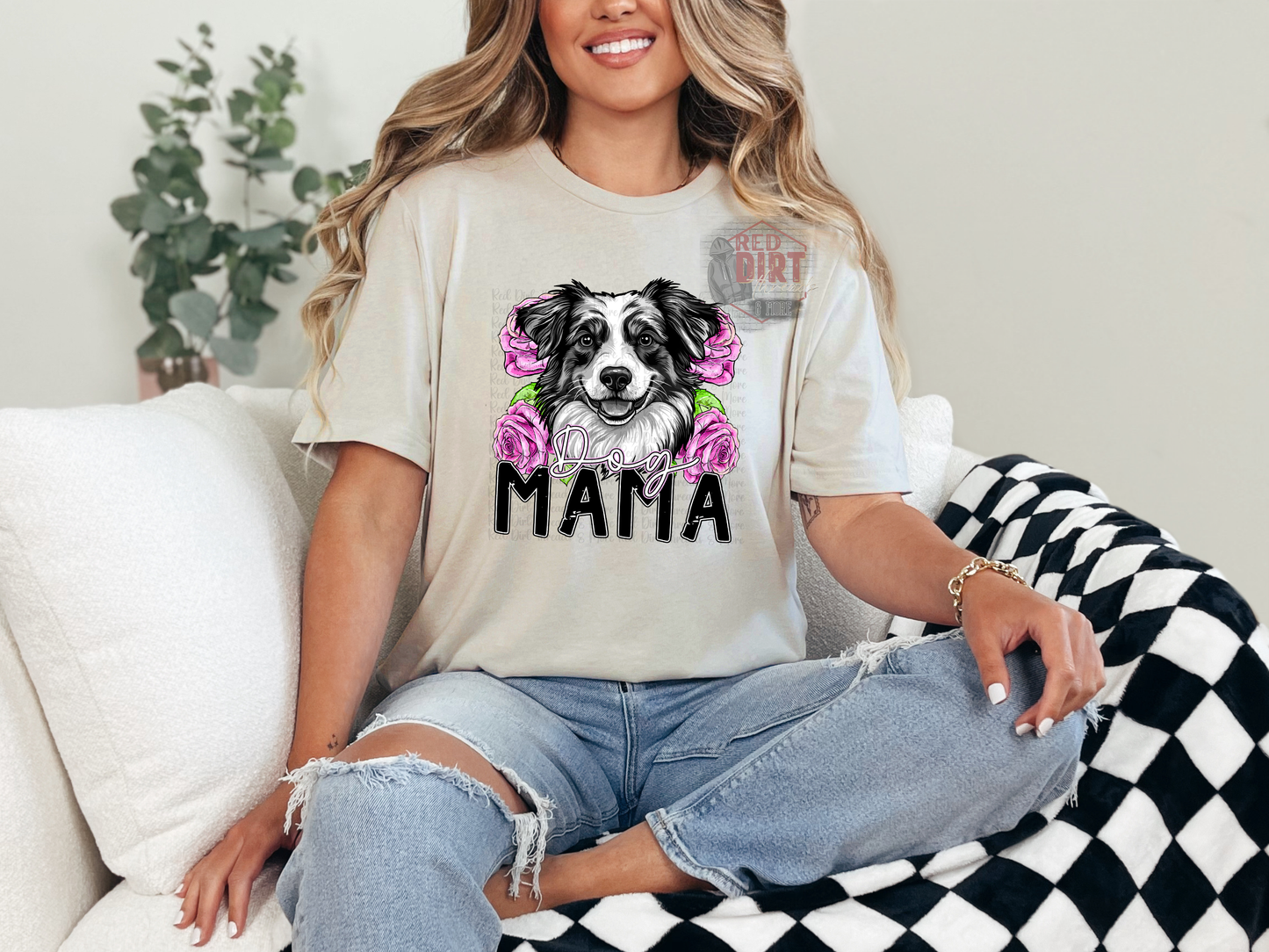 Dog Mama T-Shirt | Trendy Animal Lover Shirt | Fast Shipping | Super Soft Shirts for Men/Women/Kid's