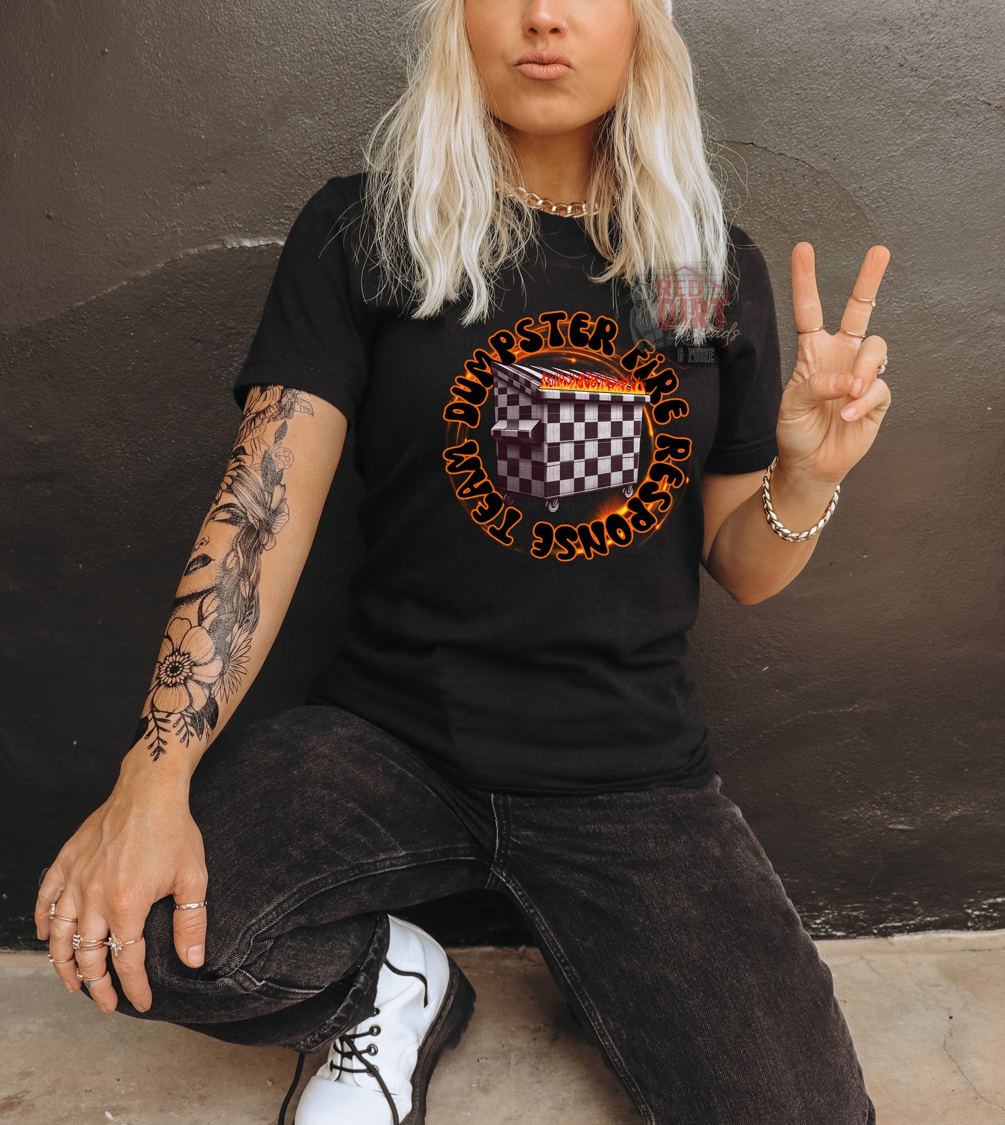 Dumpster Fire Response Team DTF Transfer | Trendy Snarky DTF Transfer | High Quality Image Transfers | Ready to Press | Fast Shipping