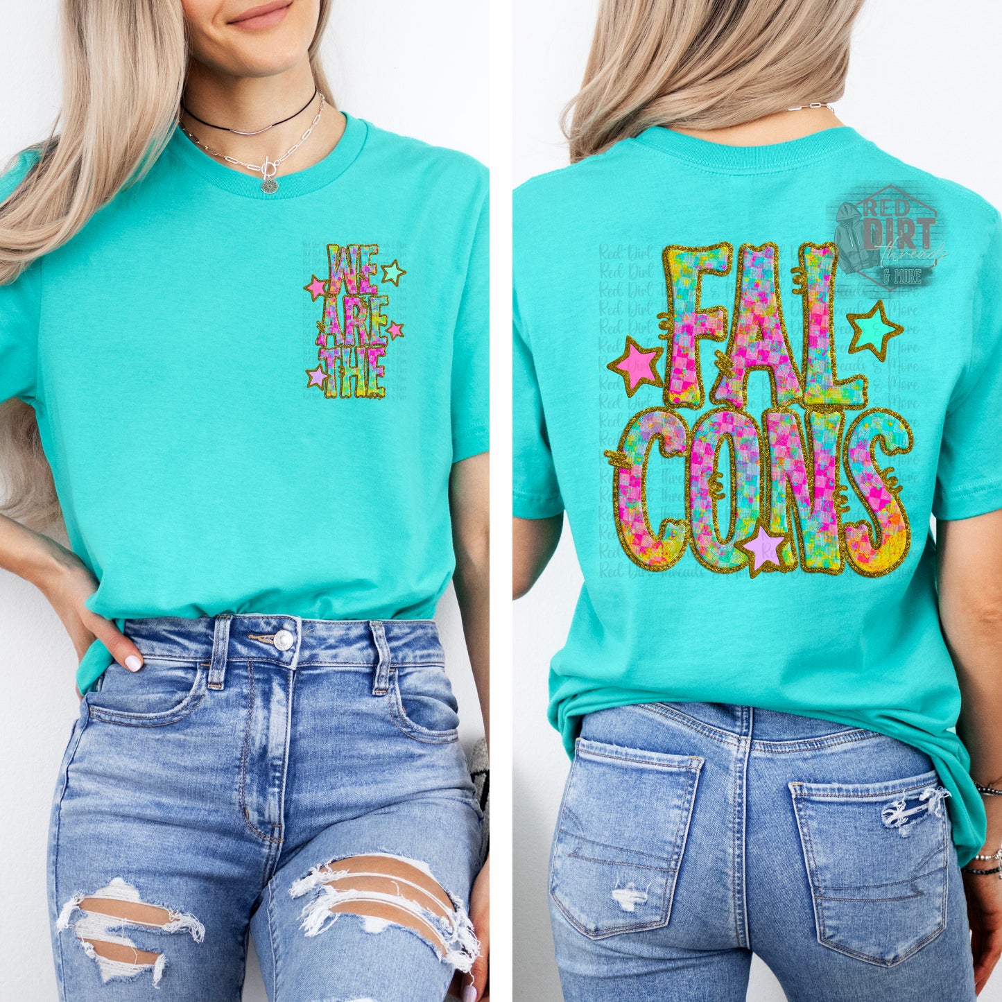 We Are The Falcons T-Shirt | Trendy School Spirit Shirt | Fast Shipping | Super Soft Shirts for Men/Women/Kid's