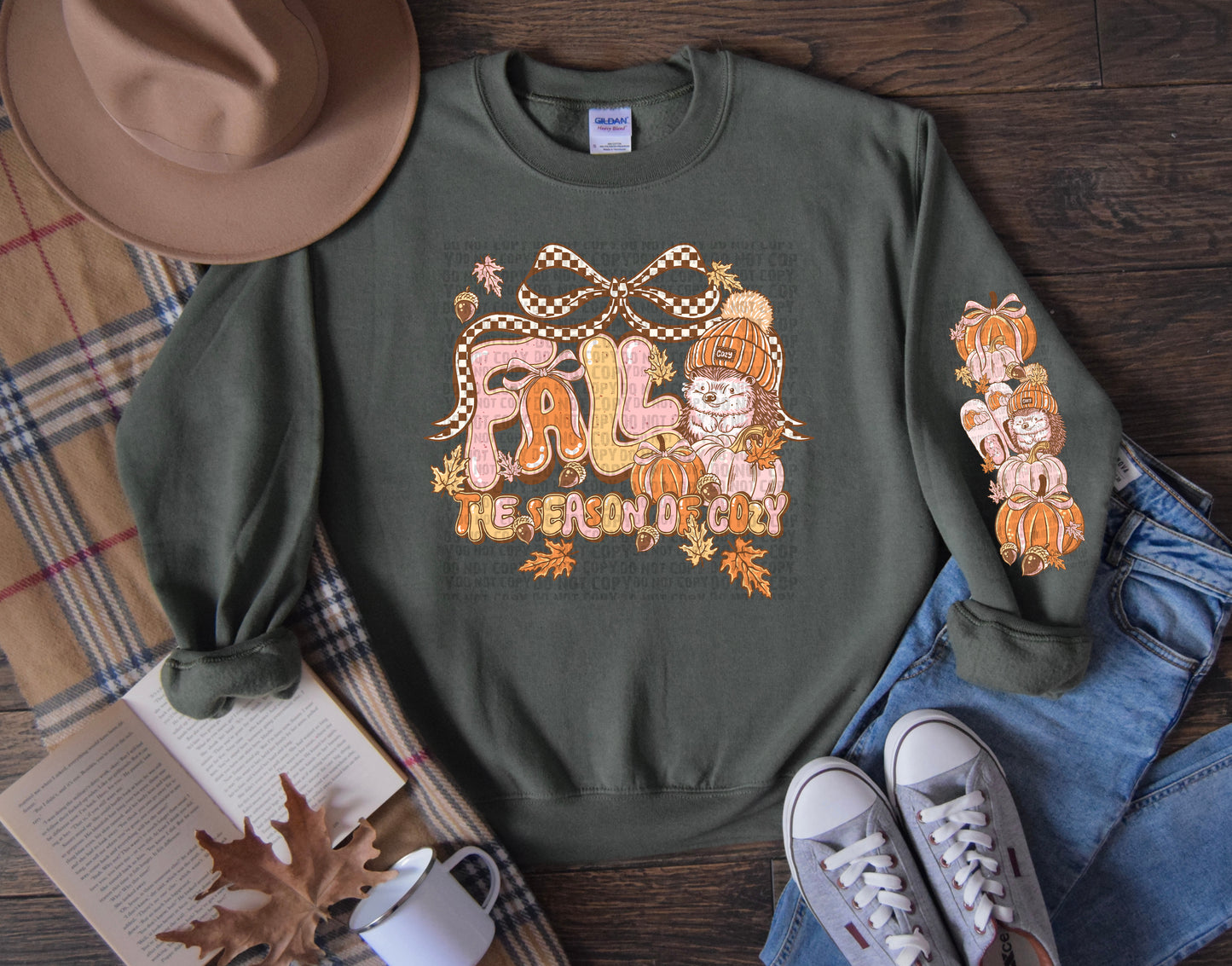 The Season of Cozy Sweat Shirt | Trendy Fall Hoodie | Fast Shipping | Super Soft Shirts for Women