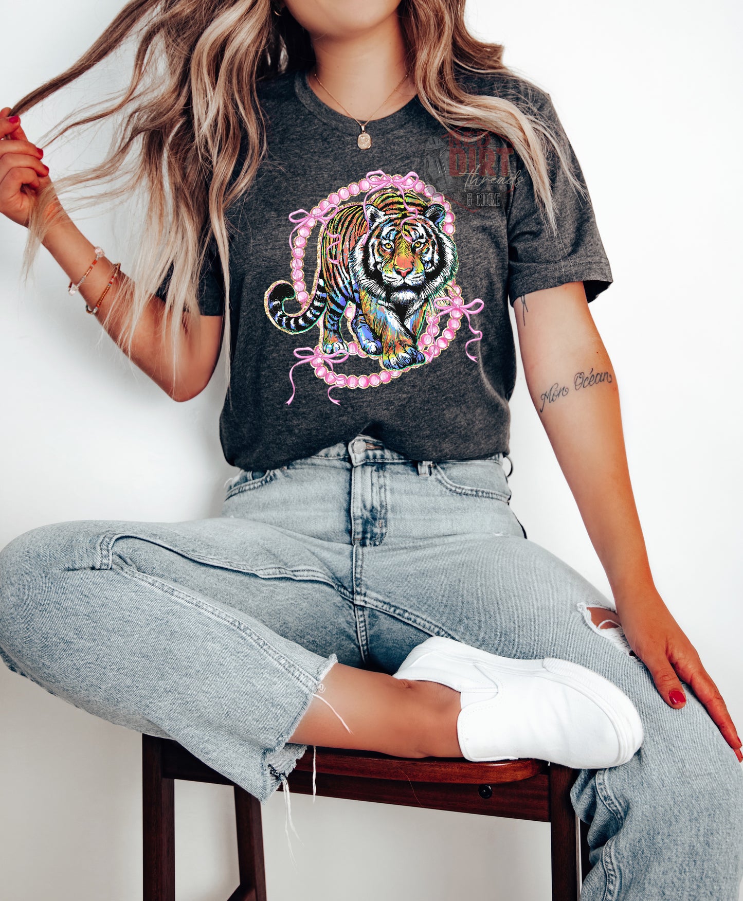 Fierce Tiger DTF Transfer | Trendy DTF Transfer | High Quality Image Transfers | Ready to Press | Fast Shipping