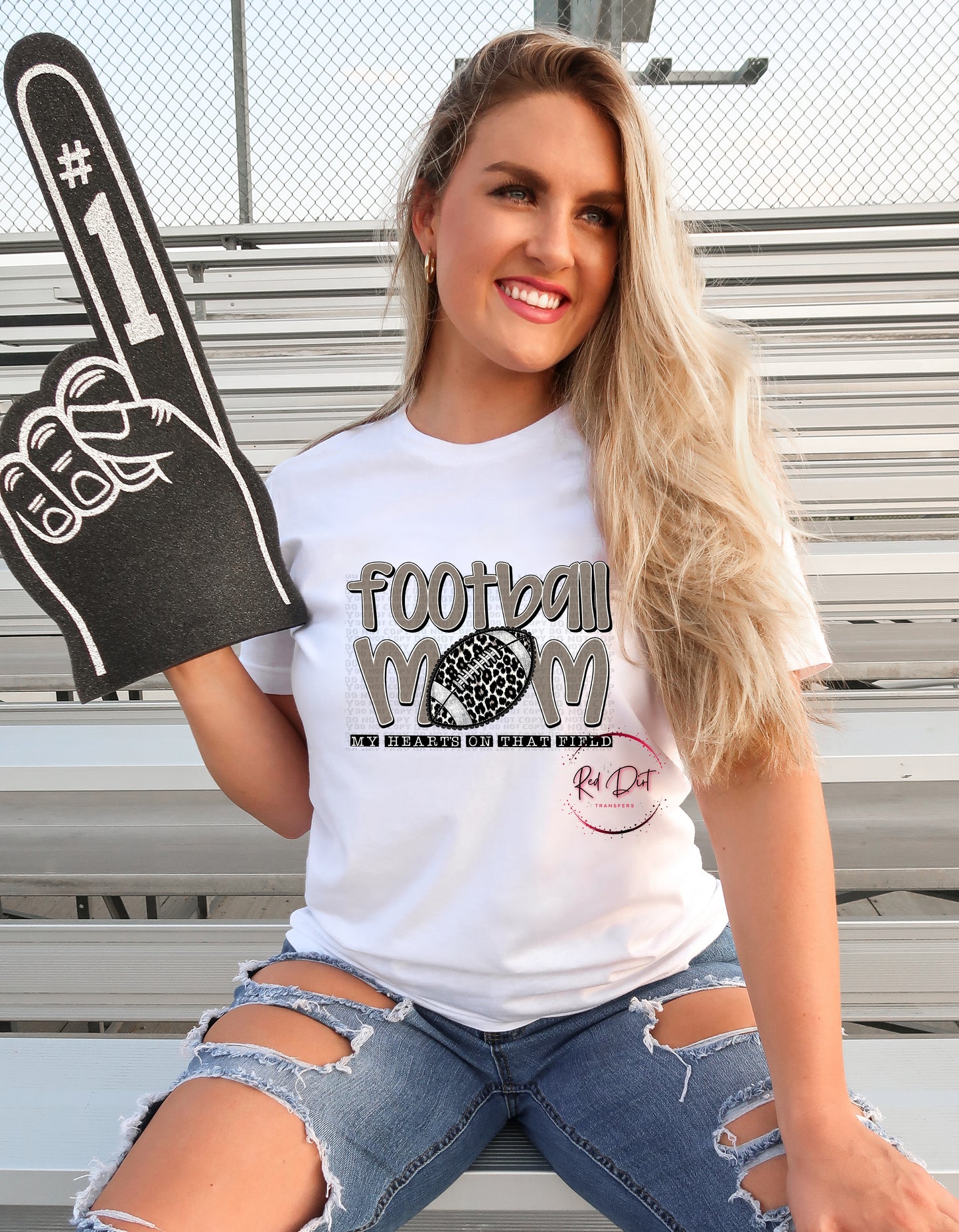 Football Mom My Heart is on That Field T-Shirt | Trendy Sports Shirt | Fast Shipping | Super Soft Shirts for Men/Women/Kid's