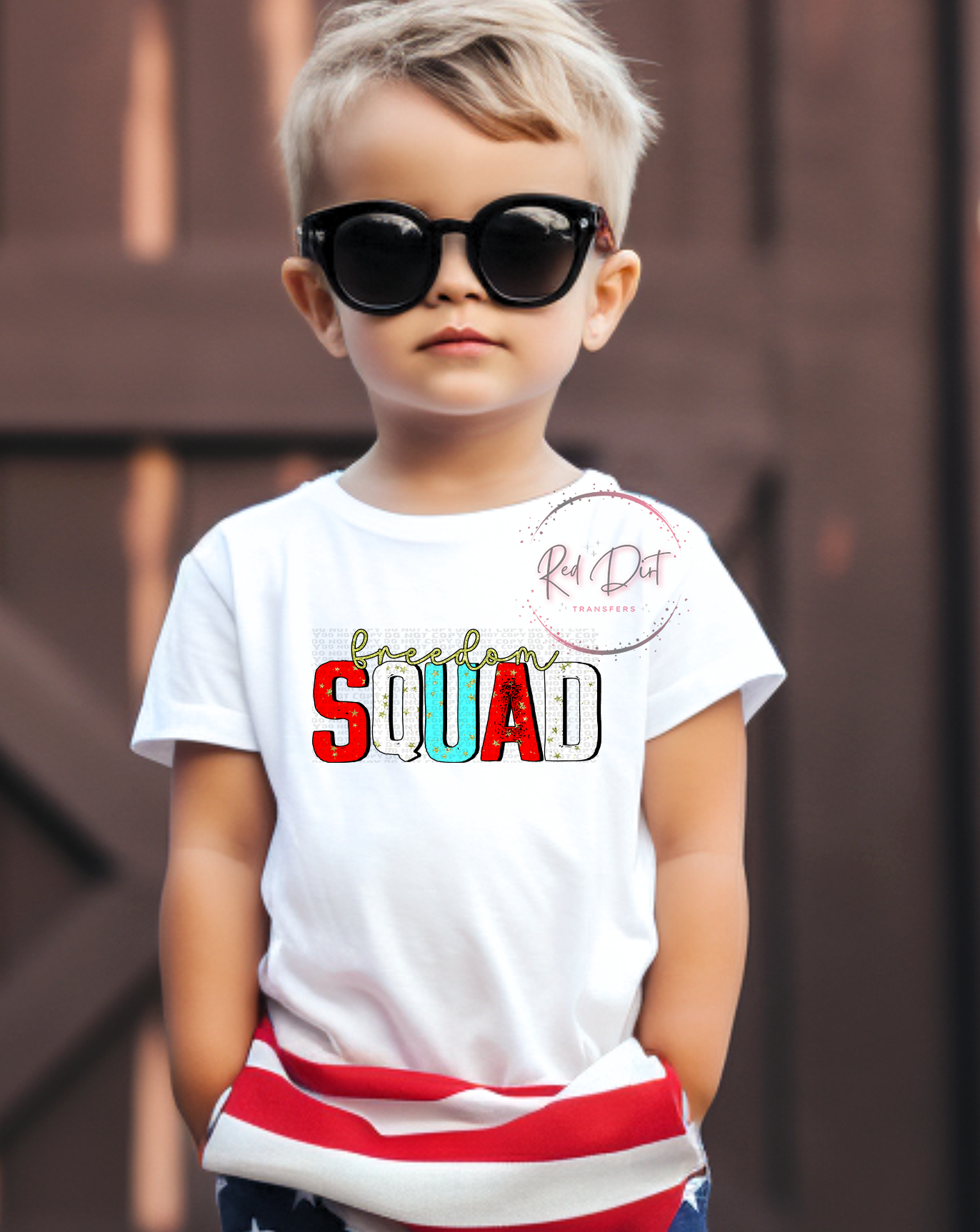 Freedom Squad DTF Transfer | Trendy Independence Day DTF Transfer | Ready to Press | High Quality DTF Transfers | Instant Peel