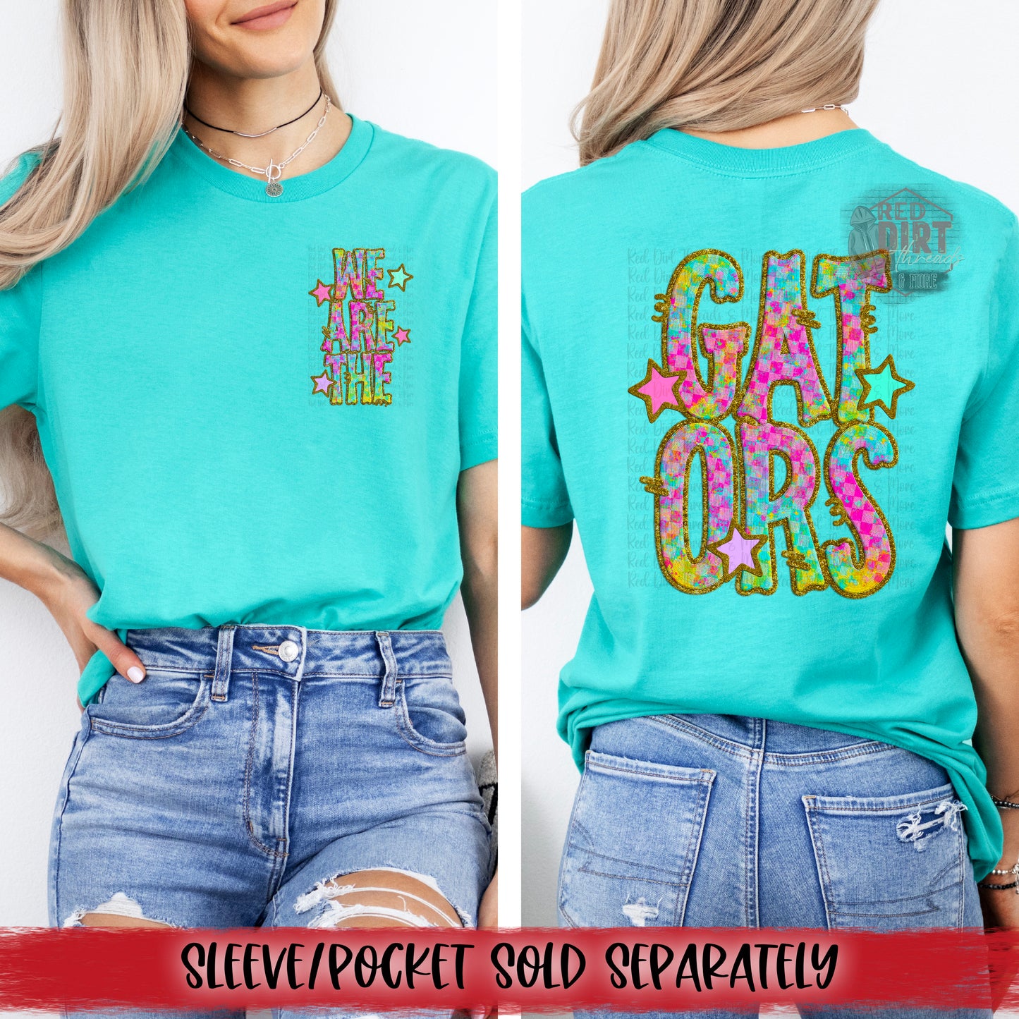 We Are The Gators DTF Transfer | Trendy School Spirit DTF Transfer | High Quality Image Transfers | Ready to Press | Fast Shipping