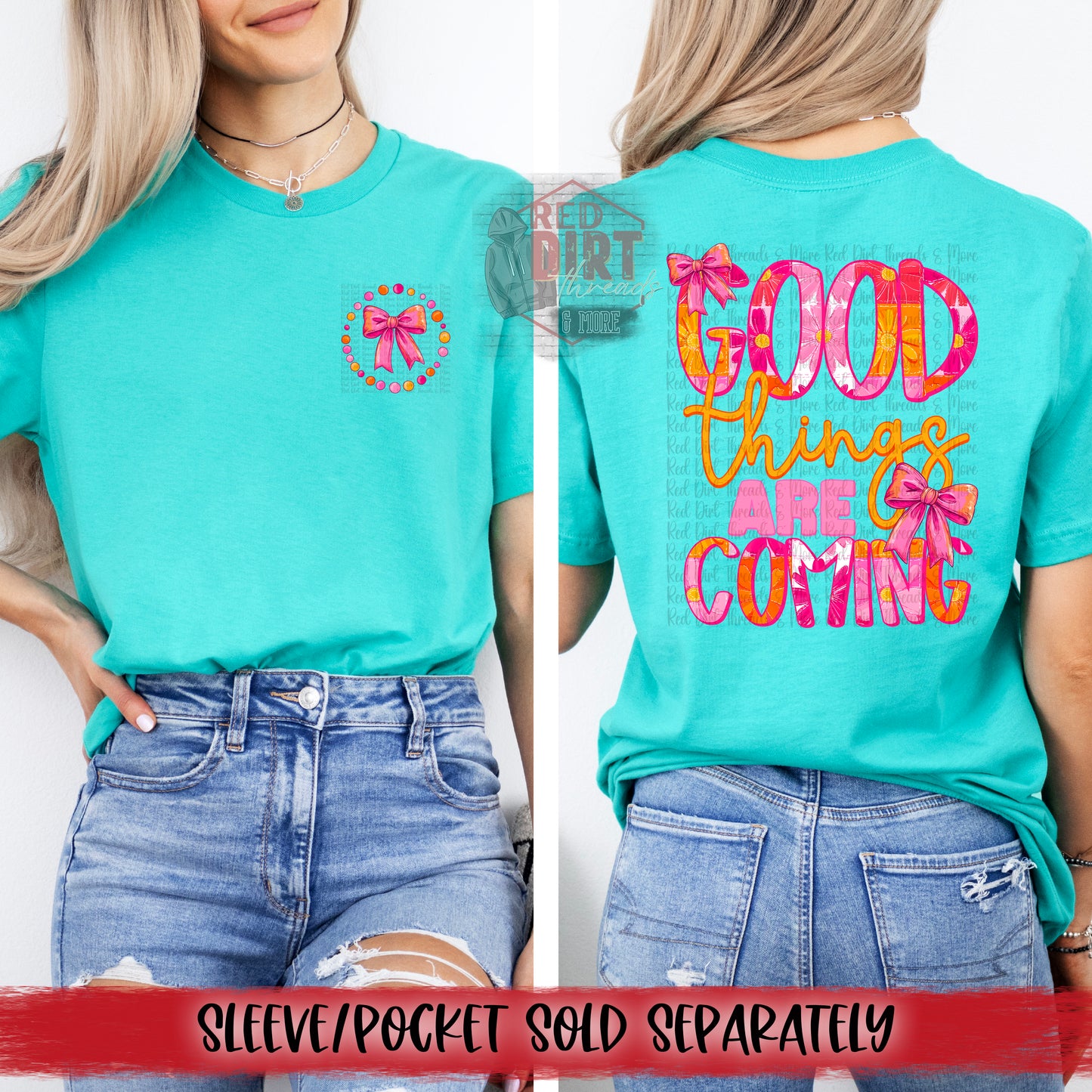 Good Things Are Coming DTF Transfer | Trendy Summer DTF Transfer | High Quality Image Transfers | Ready to Press | Fast Shipping