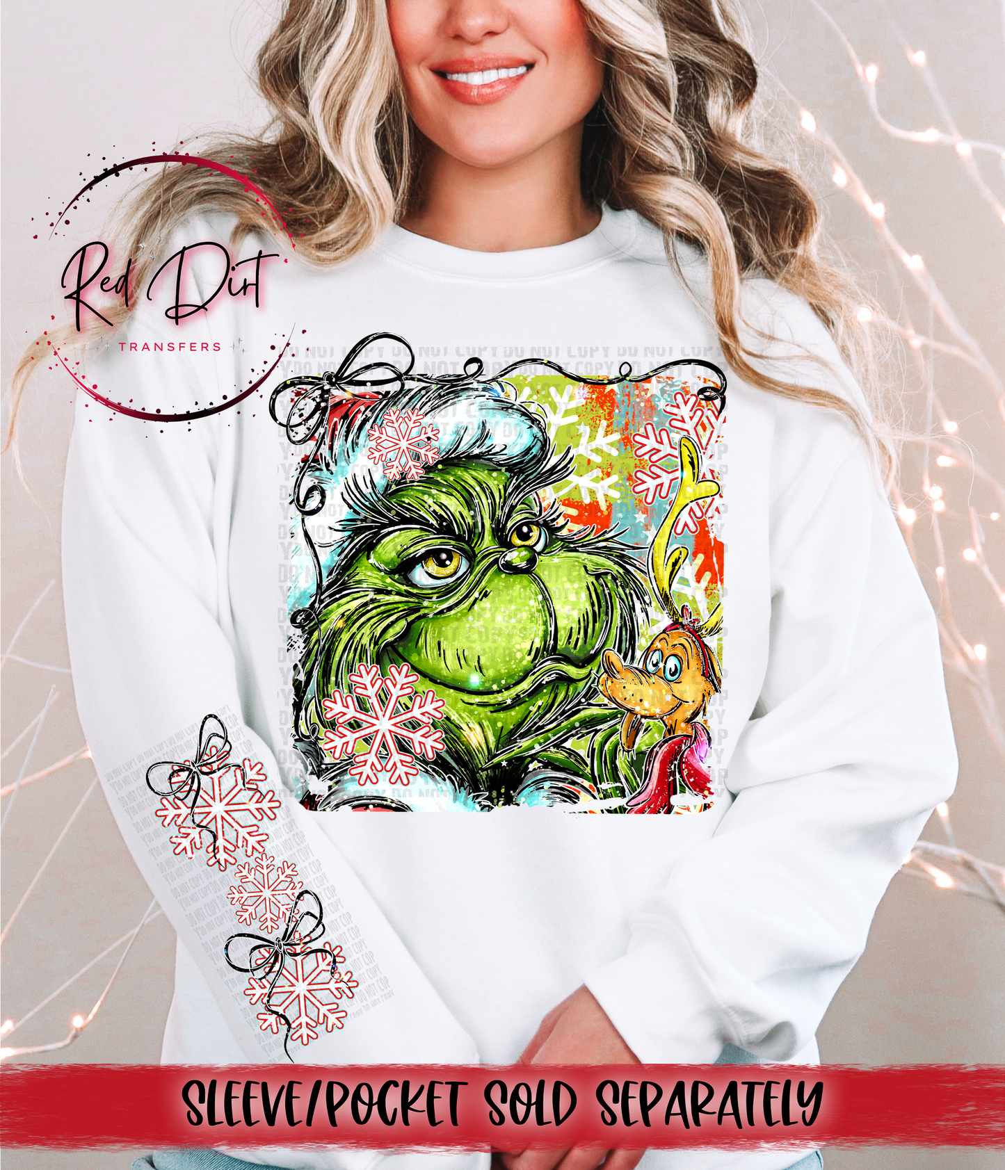 Green Max DTF Transfer | Trendy Christmas DTF Transfer | High Quality Image Transfers | Ready to Press | Instant Peel