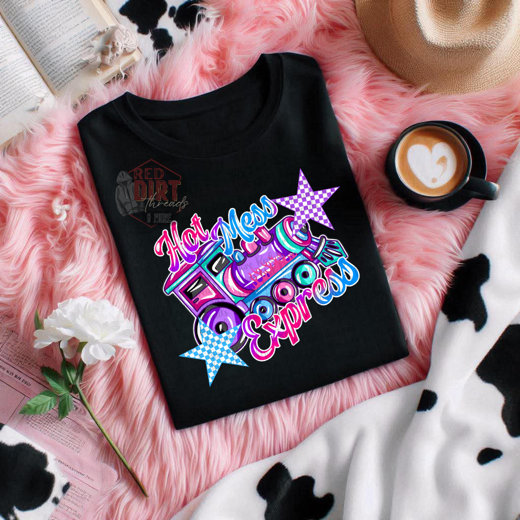 Hot Mess Express T-Shirt | Trendy Shirt | Fast Shipping | Super Soft Shirts for Men/Women/Kid's