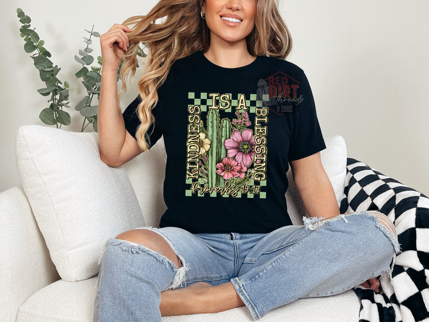 Kindness is a Blessing T-Shirt | Trendy Uplifting Shirt | Fast Shipping | Super Soft Shirts for Men/Women/Kid's