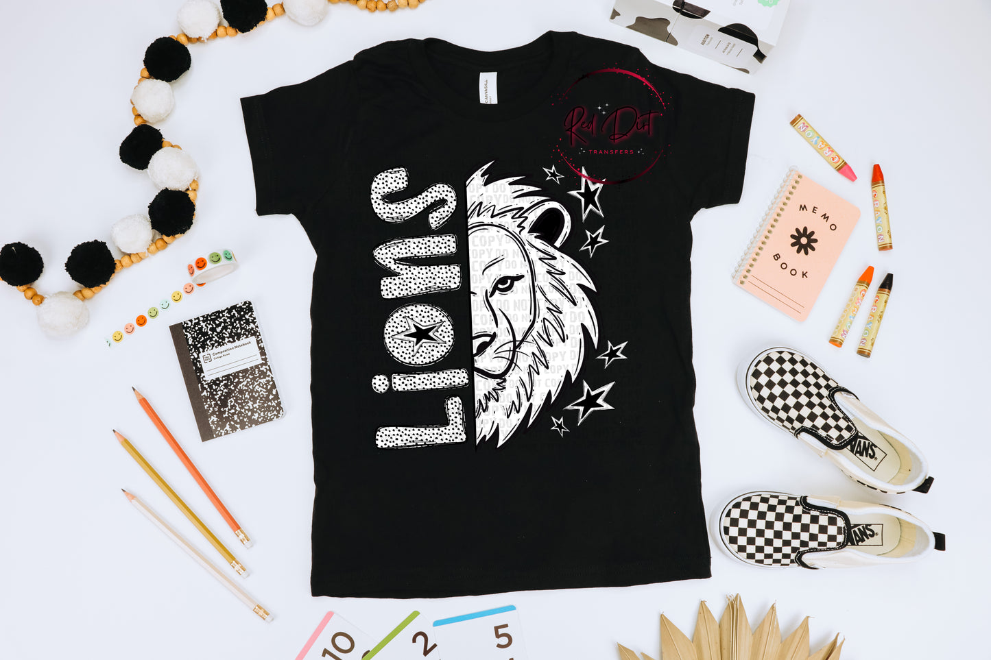 Lions T-Shirt | Trendy School Spirit Shirt | Fast Shipping | Super Soft Shirts for Men/Women/Kid's