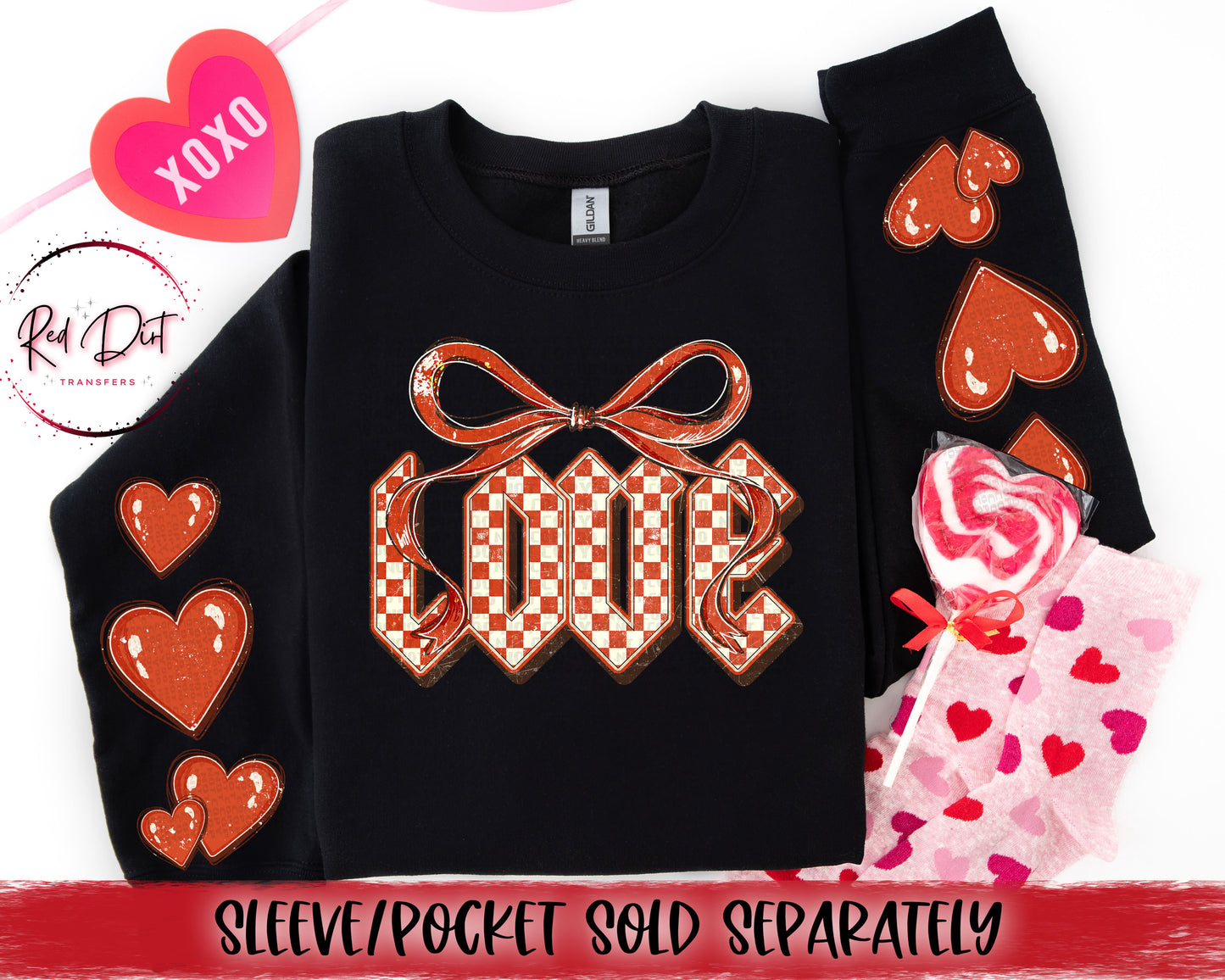 Love DTF Transfer | Trendy Valentine's Day DTF Transfer | High Quality Image Transfers | Ready to Press | Instant Peel