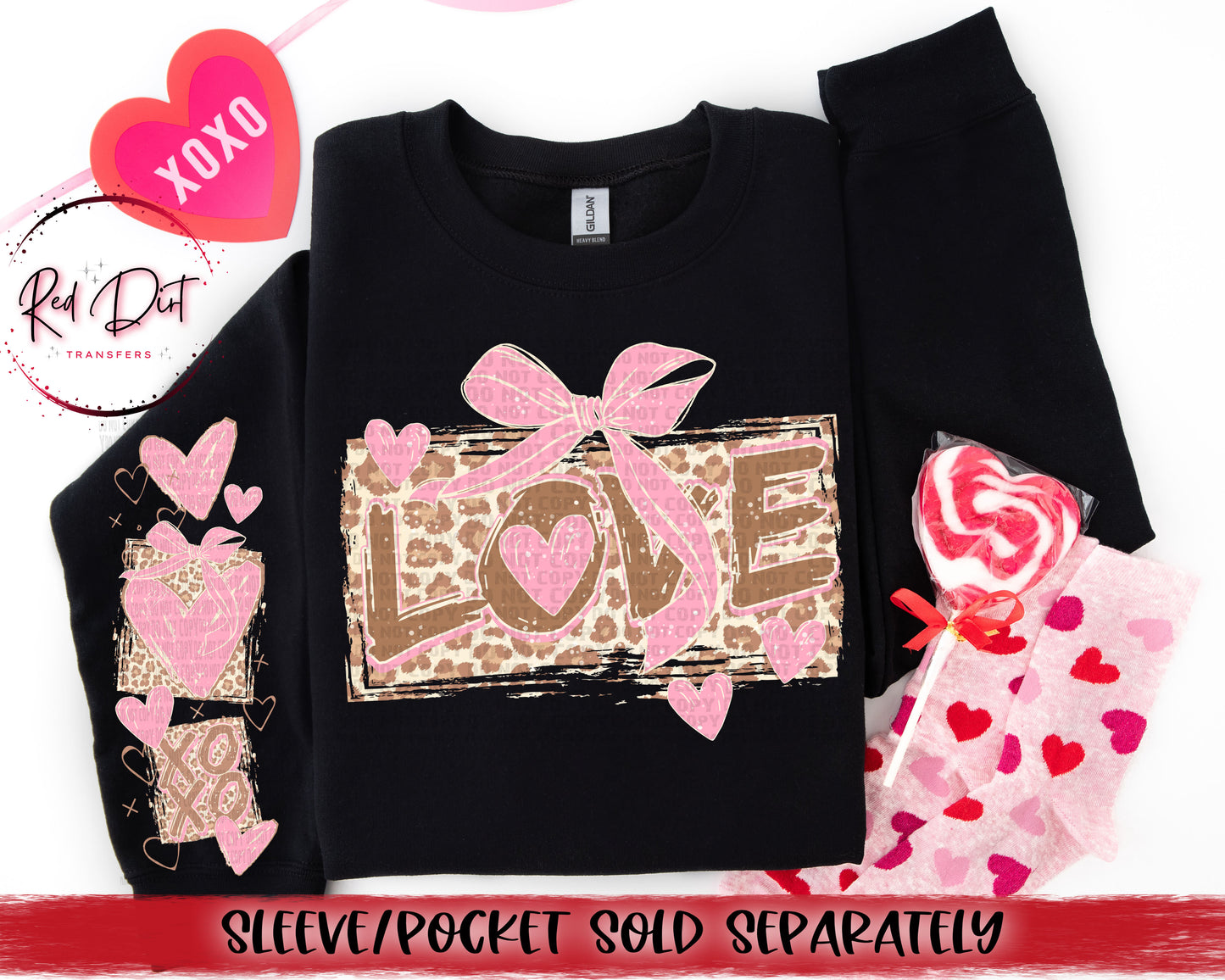 Love DTF Transfer | Trendy Valentine's Day DTF Transfer | High Quality Image Transfers | Ready to Press | Instant Peel