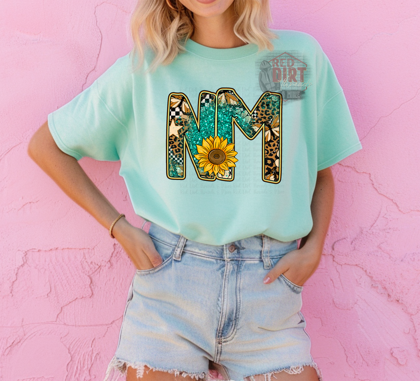 New Mexico DTF Transfer | Trendy Sunflower States DTF Transfer | Ready to Press | High Quality DTF Transfers | Fast Shipping