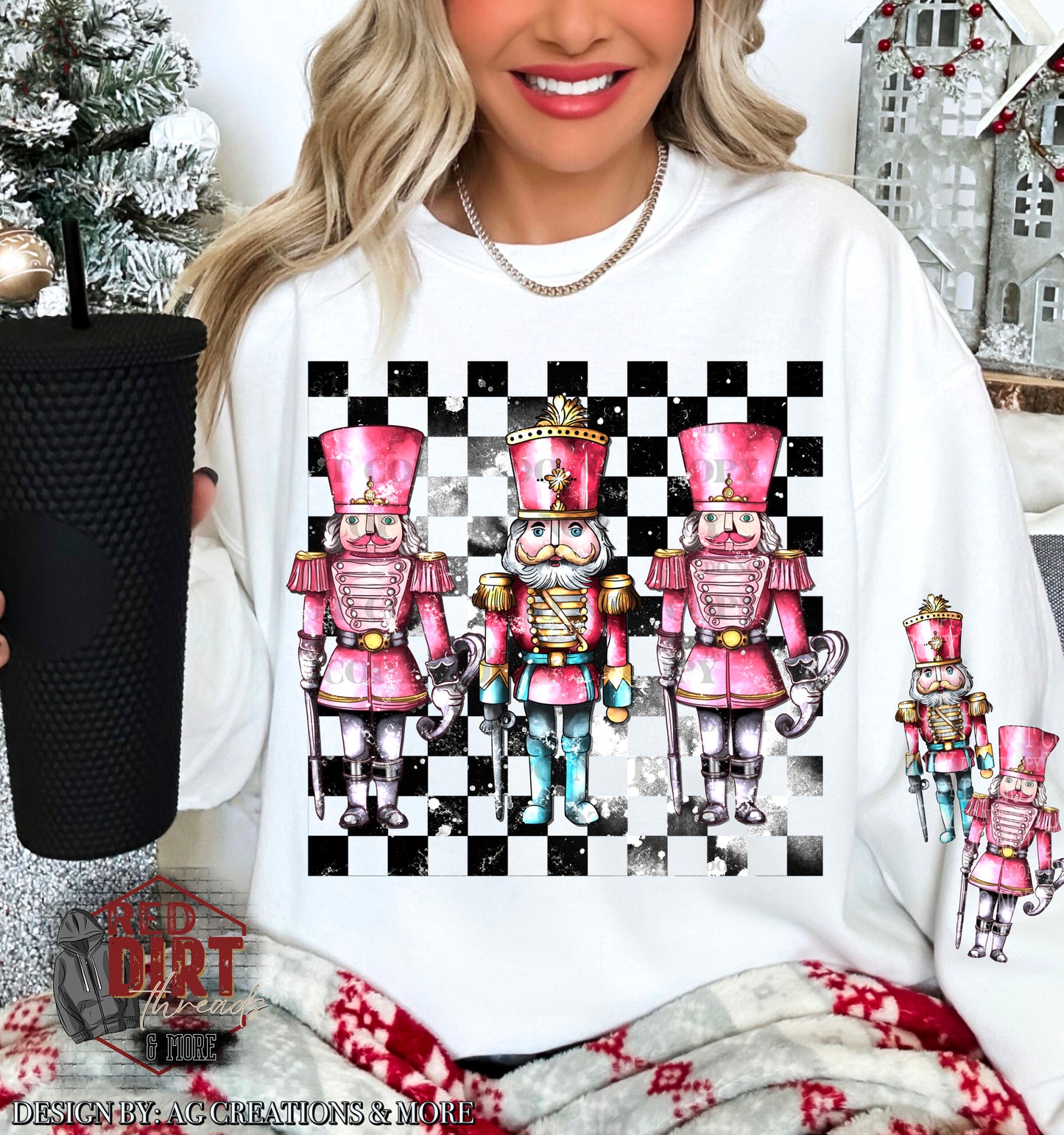 Nut Cracker DTF Transfer | Christmas DTF Transfer | Ready to Press | High Quality DTF Transfers | Fast Shipping