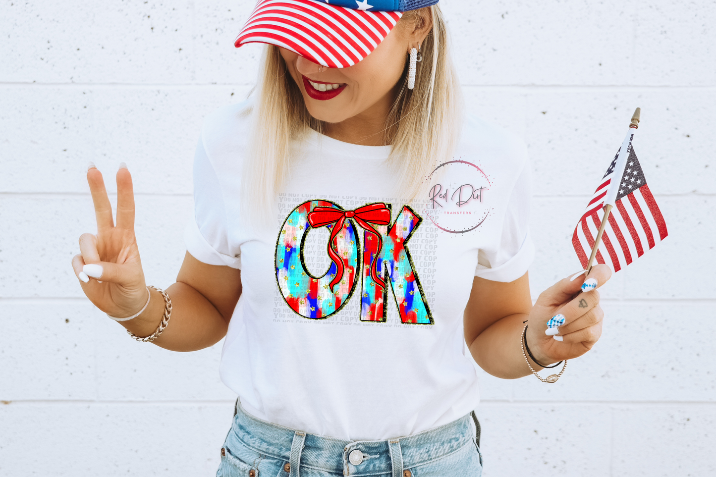Oklahoma DTF Transfer | Trendy Independence Day DTF Transfer | Instant Peel Transfers | Ready to Press | Fast Shipping