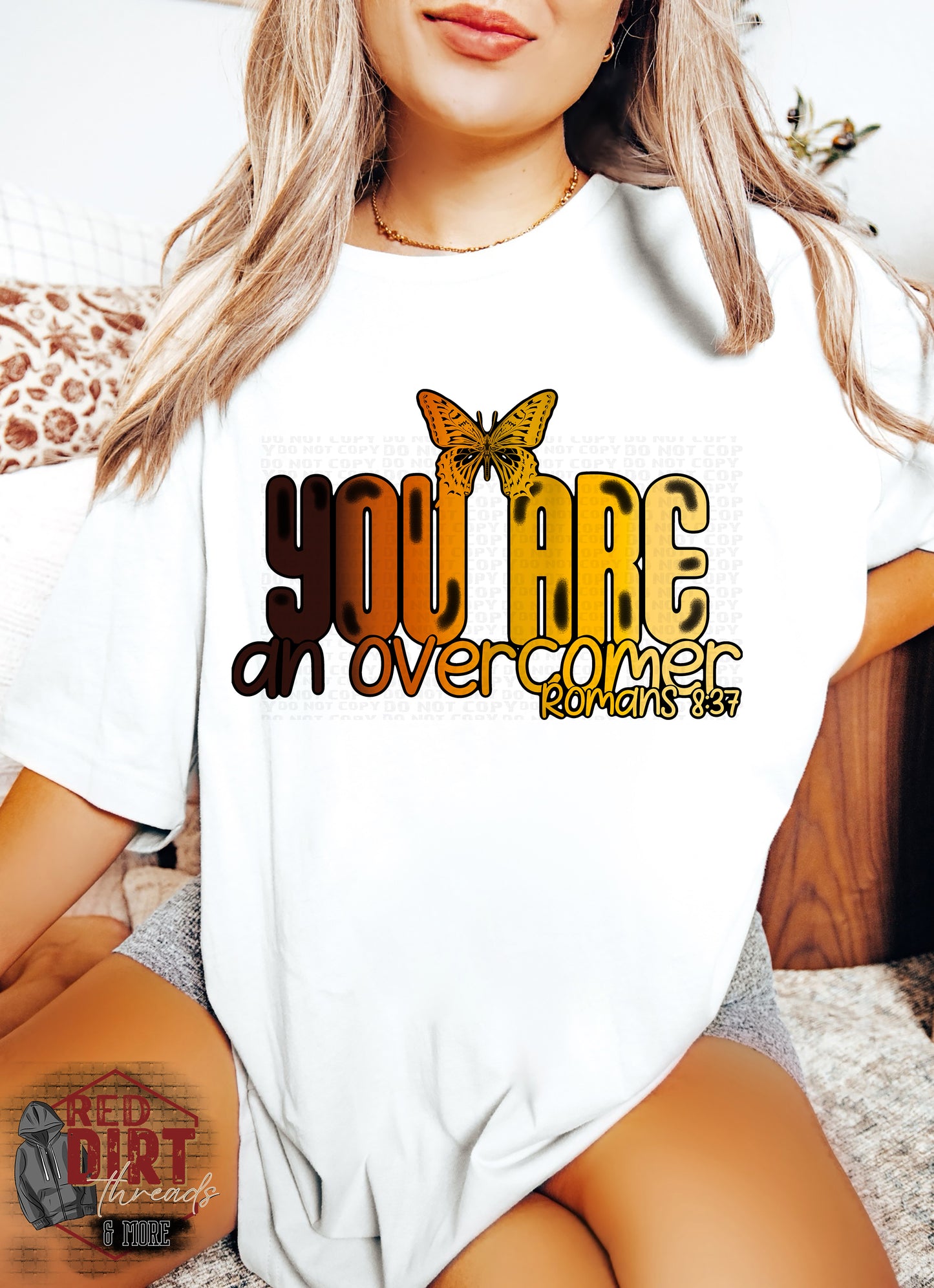 You Are An Overcomer DTF Transfer |Trendy Christian DTF Transfer | Ready to Press | High Quality DTF Transfers | Fast Shipping