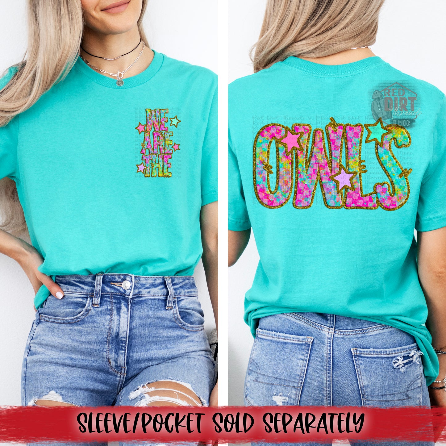 We Are The Owls DTF Transfer | Trendy School Spirit DTF Transfer | High Quality Image Transfers | Ready to Press | Fast Shipping