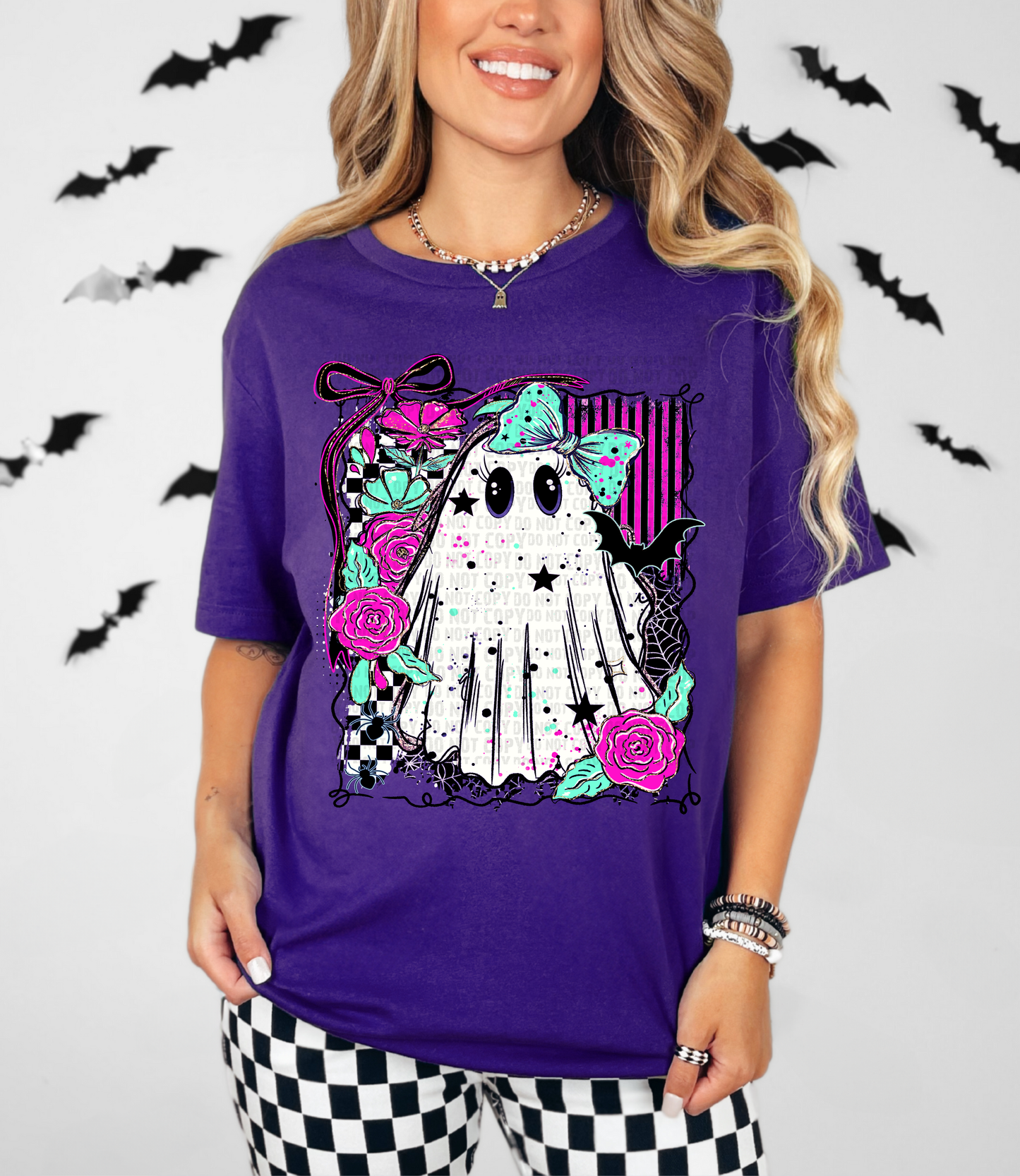Pink Ghost T-Shirt | Trendy Halloween Shirt | Fast Shipping | Super Soft Shirts for Men/Women/Kid's