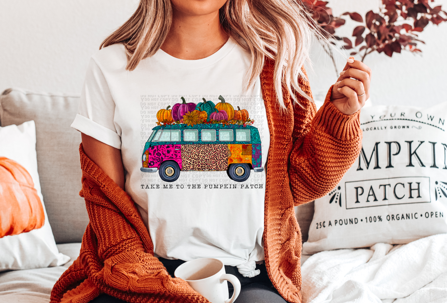 Take Me To The Pumpkin Patch T-Shirt | Trendy Fall Shirt | Fast Shipping | Super Soft Shirts for Men/Women/Kid's