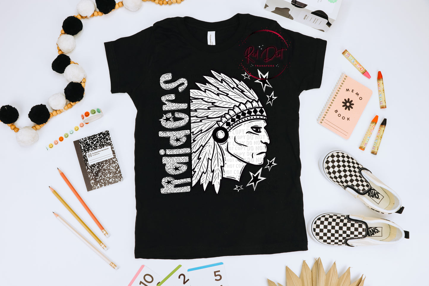 Raiders DTF Transfer | Trendy School Spirit DTF Transfer | High Quality Image Transfers | Ready to Press | Instant Peel