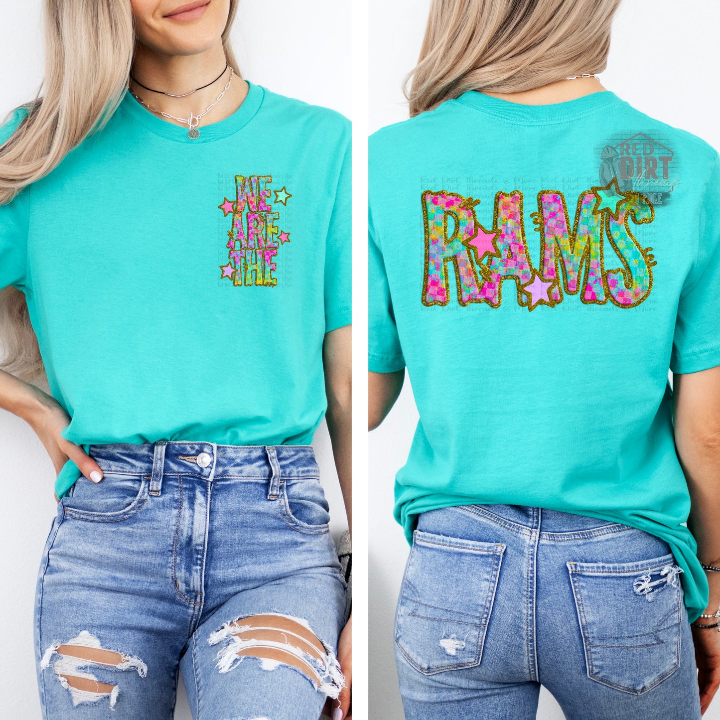 We Are The Rams T-Shirt | Trendy School Spirit Shirt | Fast Shipping | Super Soft Shirts for Men/Women/Kid's