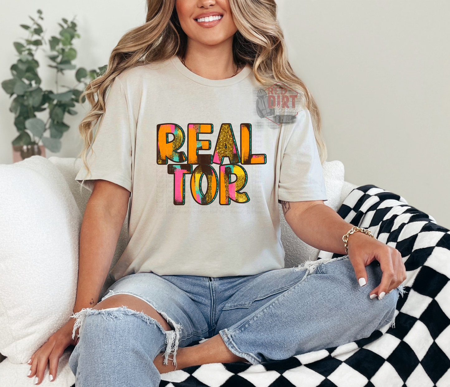 Realtor DTF Transfer | Trendy Career DTF Transfer | Ready to Press | High Quality DTF Transfers | Fast Shipping