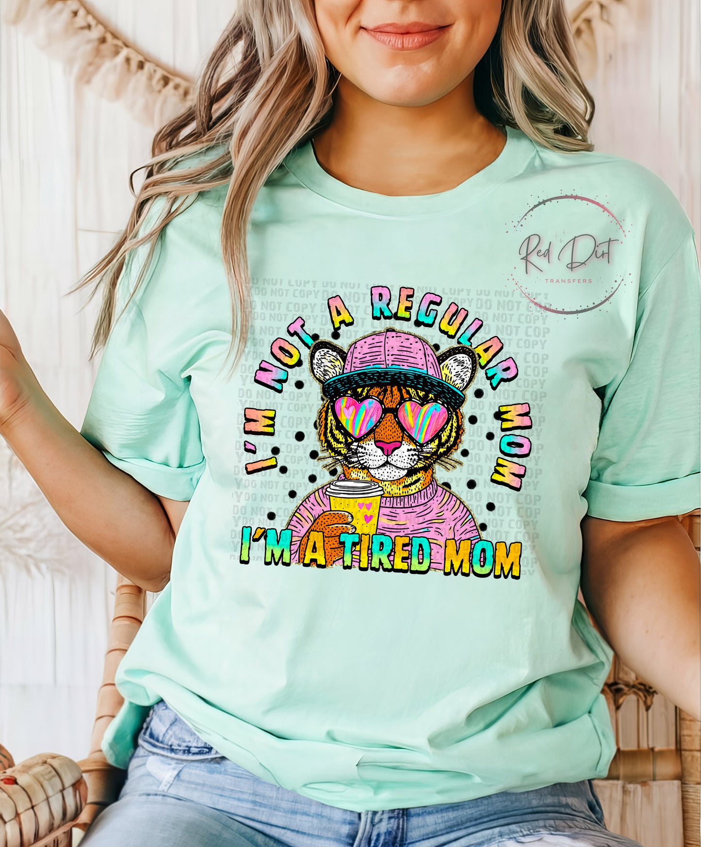 I'm Not A Regular Mom I'm a Tired Mom T-Shirt | Trendy Mom Shirt | Fast Shipping | Super Soft Shirts for Men/Women/Kid's