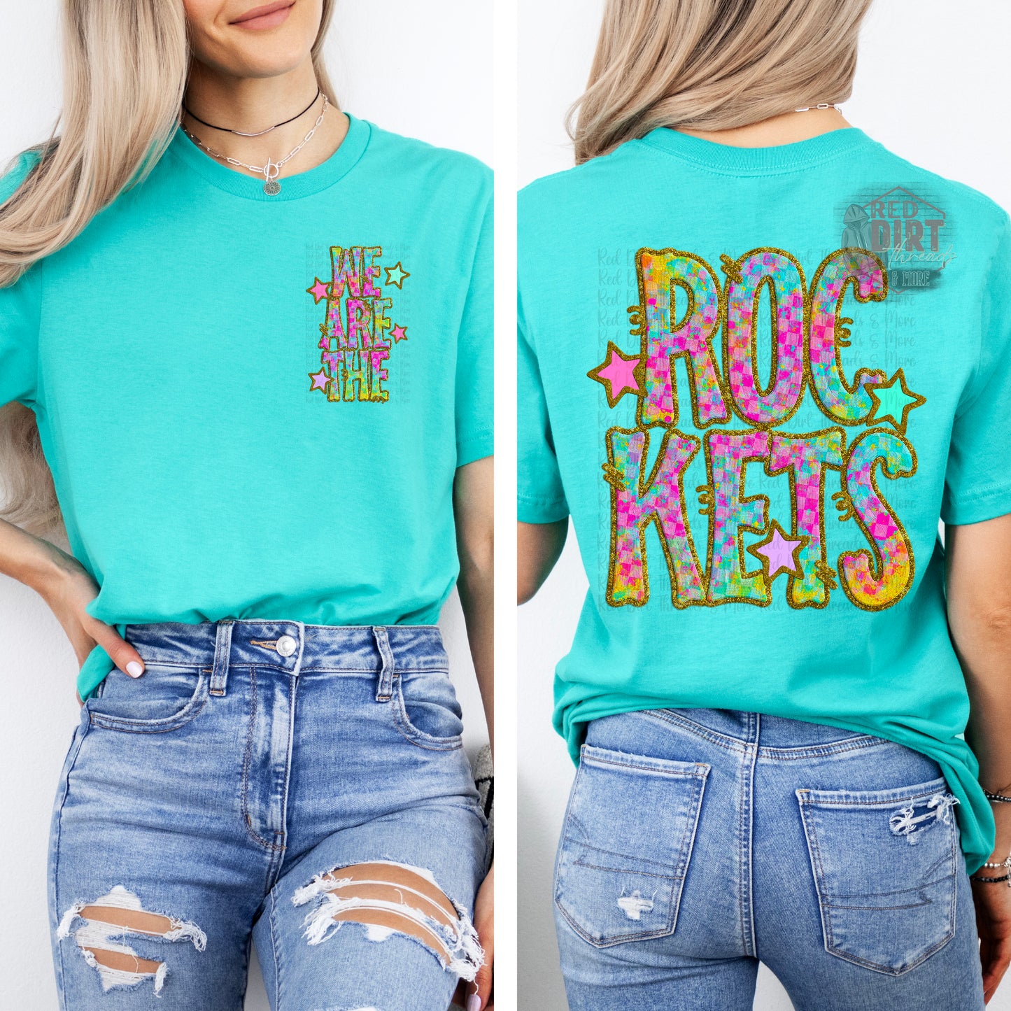 We Are The Rockets T-Shirt | Trendy School Spirit Shirt | Fast Shipping | Super Soft Shirts for Men/Women/Kid's