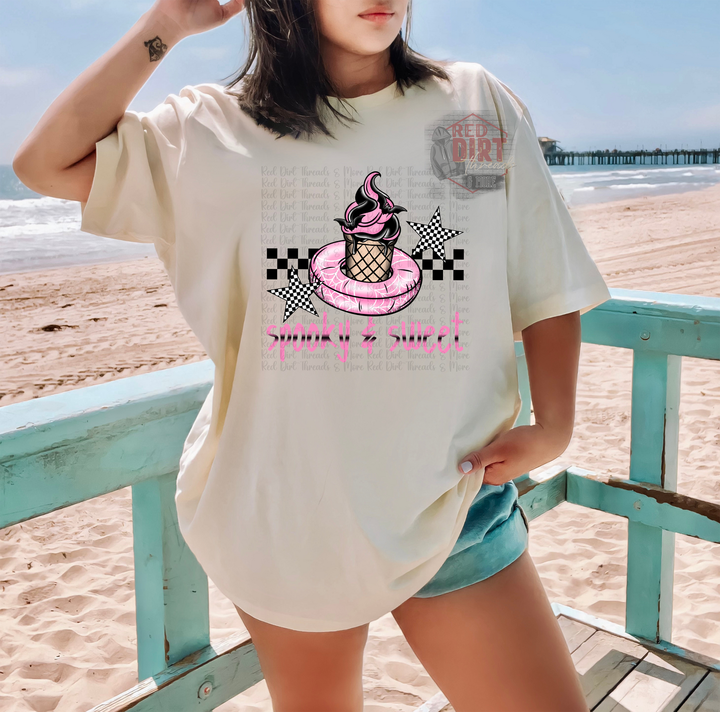 Spooky and Sweet DTF Transfer | Trendy Summer DTF Transfer | High Quality Image Transfers | Ready to Press | Fast Shipping