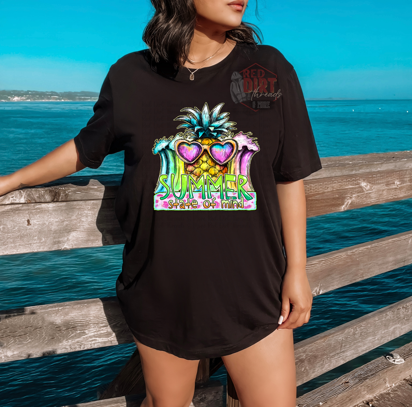 Summer State Of Mind DTF Transfer | Trendy Summer DTF Transfer | High Quality Image Transfers | Ready to Press | Fast Shipping