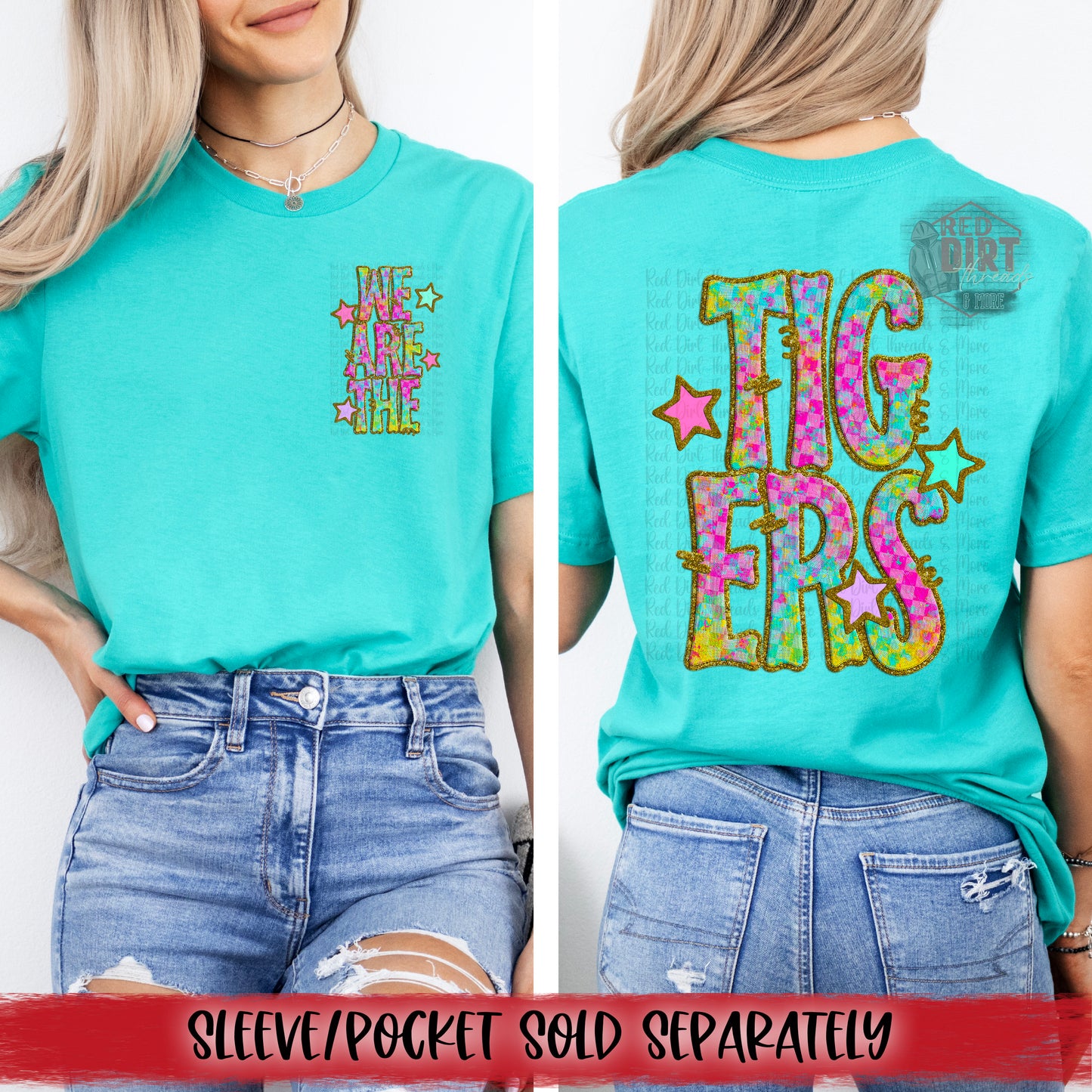 We Are The Tigers DTF Transfer | Trendy School Spirit DTF Transfer | High Quality Image Transfers | Ready to Press | Fast Shipping