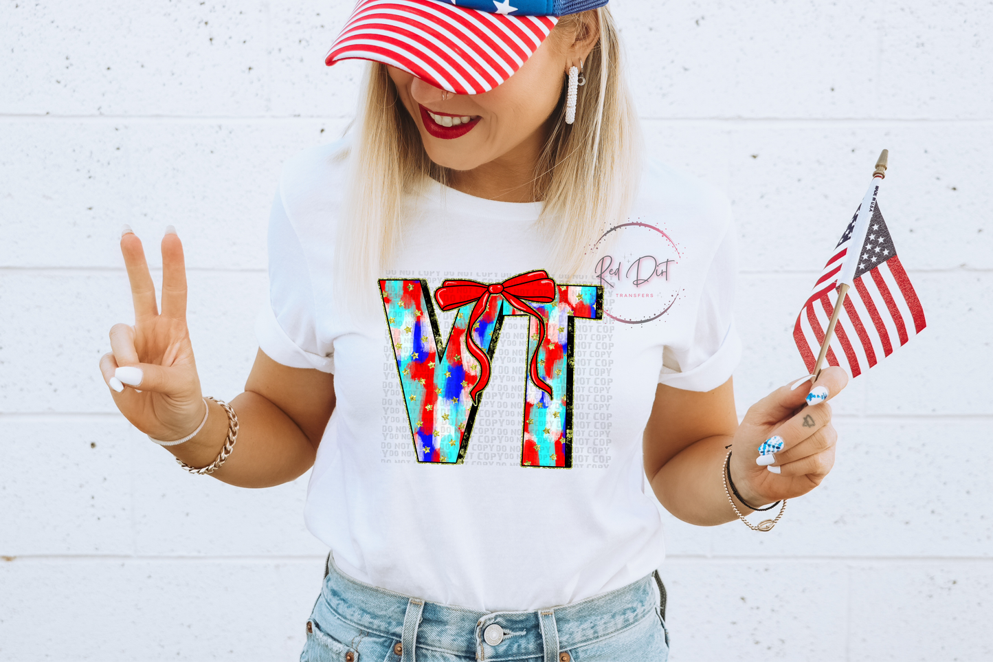 Vermont DTF Transfer | Trendy Independence Day DTF Transfer | Instant Peel Transfers | Ready to Press | Fast Shipping