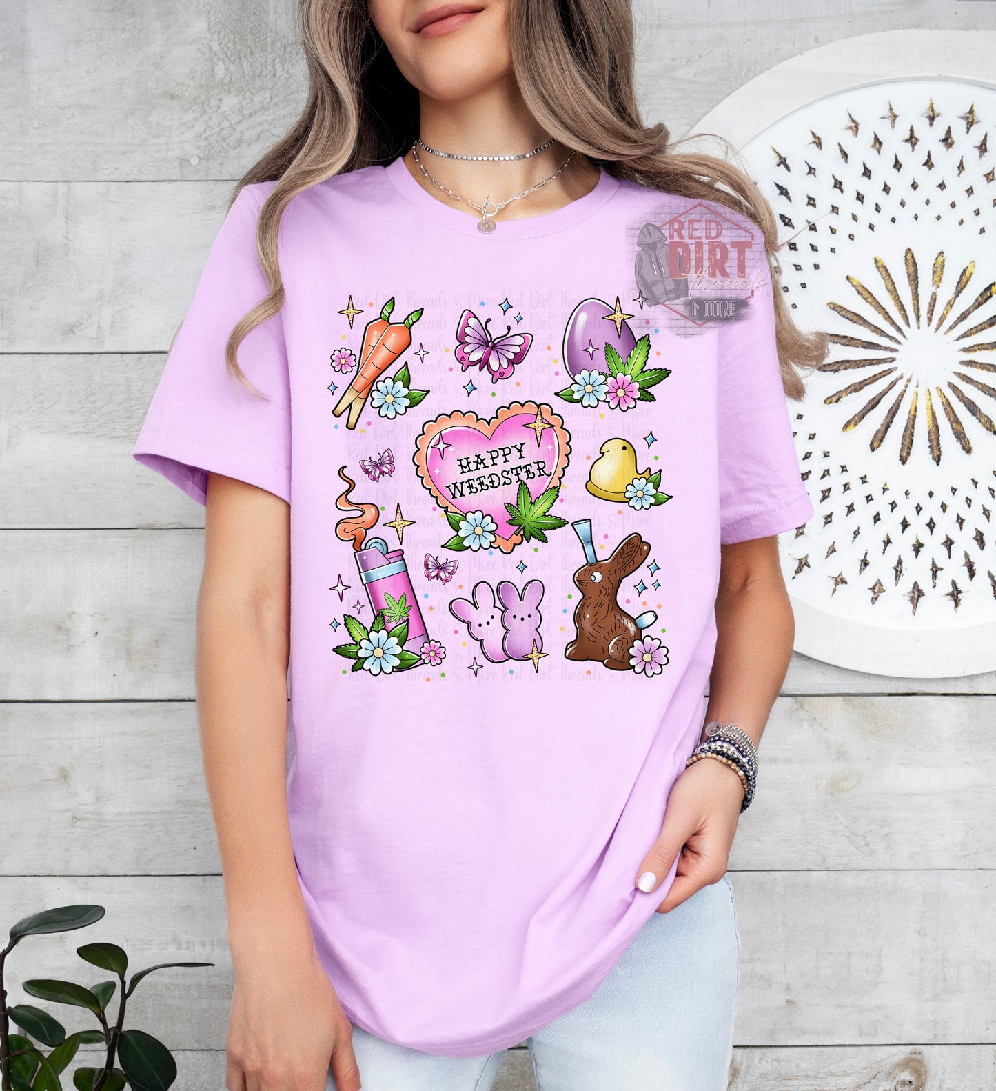 Happy Weedster T-Shirt | Trendy Easter Shirt | Fast Shipping | Super Soft Shirts for Men/Women/Kid's