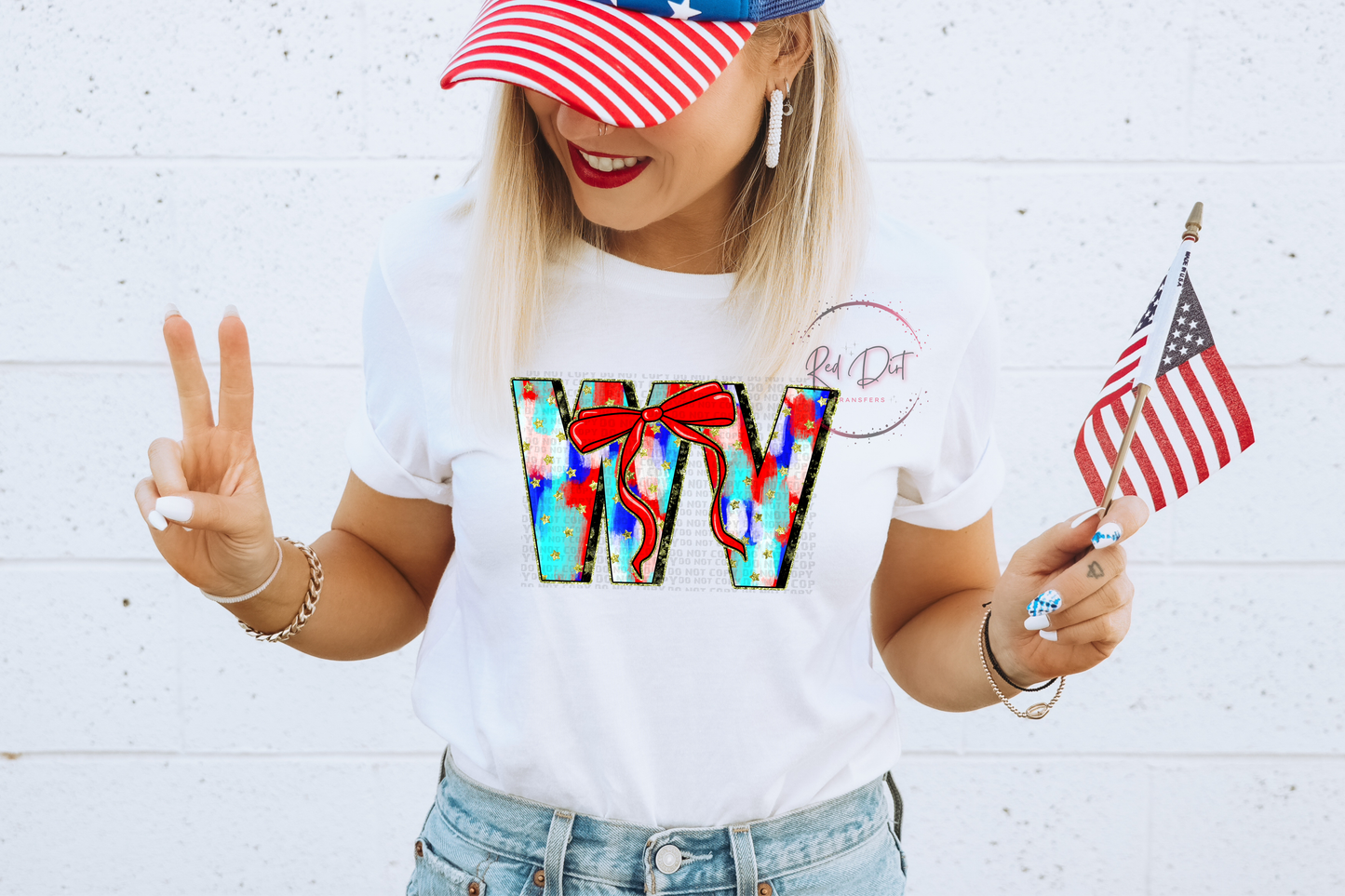 West Virginia DTF Transfer | Trendy Independence Day DTF Transfer | Instant Peel Transfers | Ready to Press | Fast Shipping