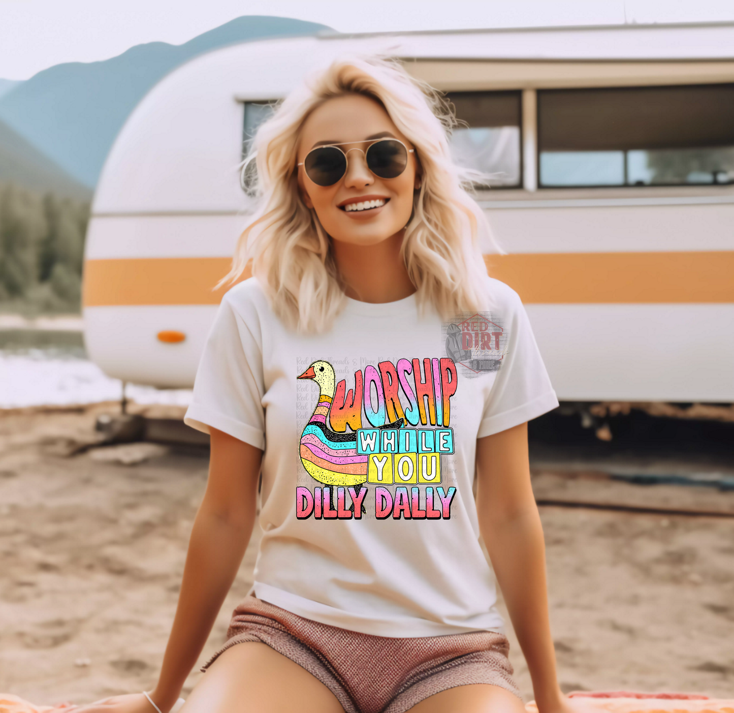 Worship While You Dilly Dally T-Shirt | Trendy Shirt | Fast Shipping | Super Soft Shirts for Men/Women/Kid's