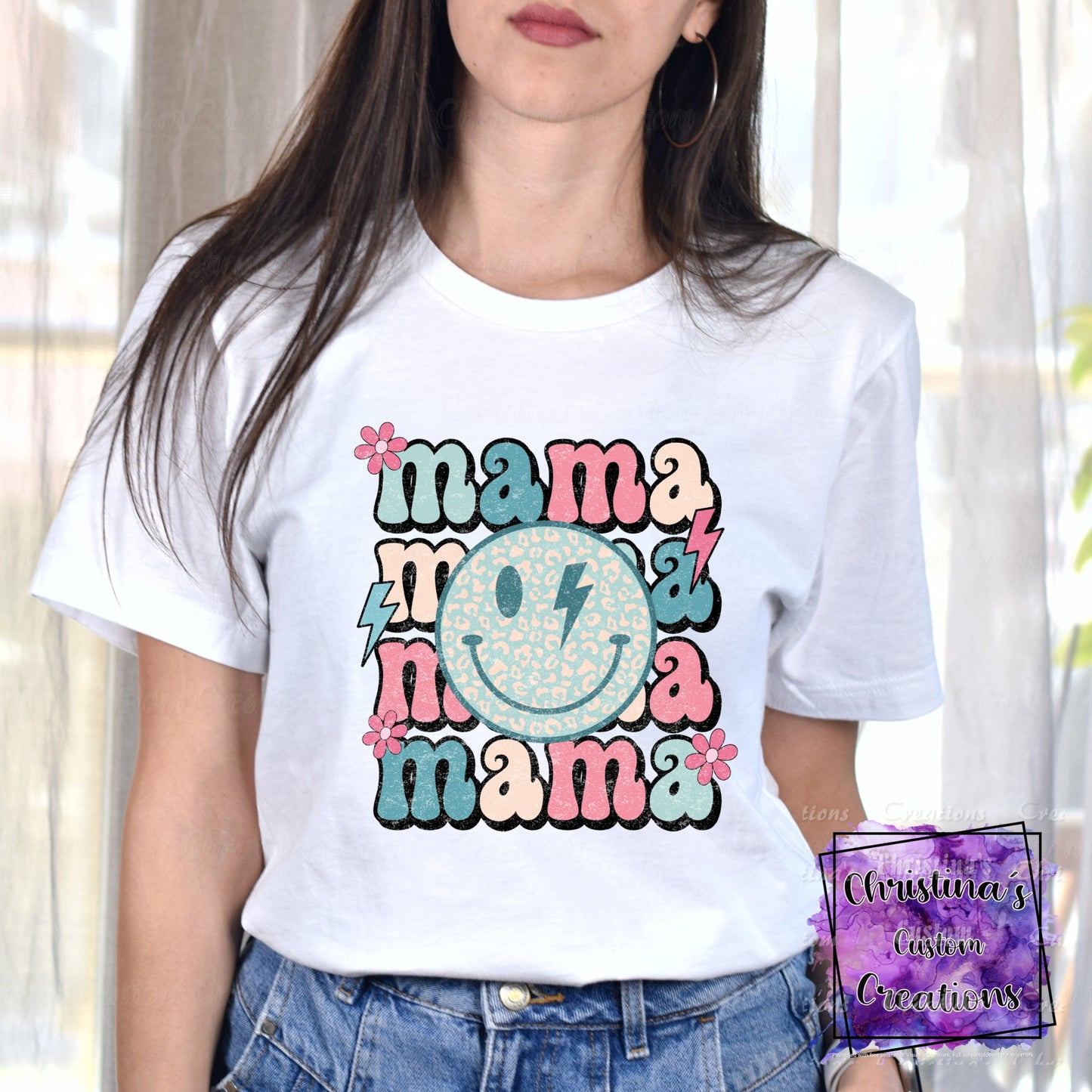Retro Mama T-Shirt | Trendy Mama Shirt | Fast Shipping | Super Soft Shirts for Women | Gift for Mom