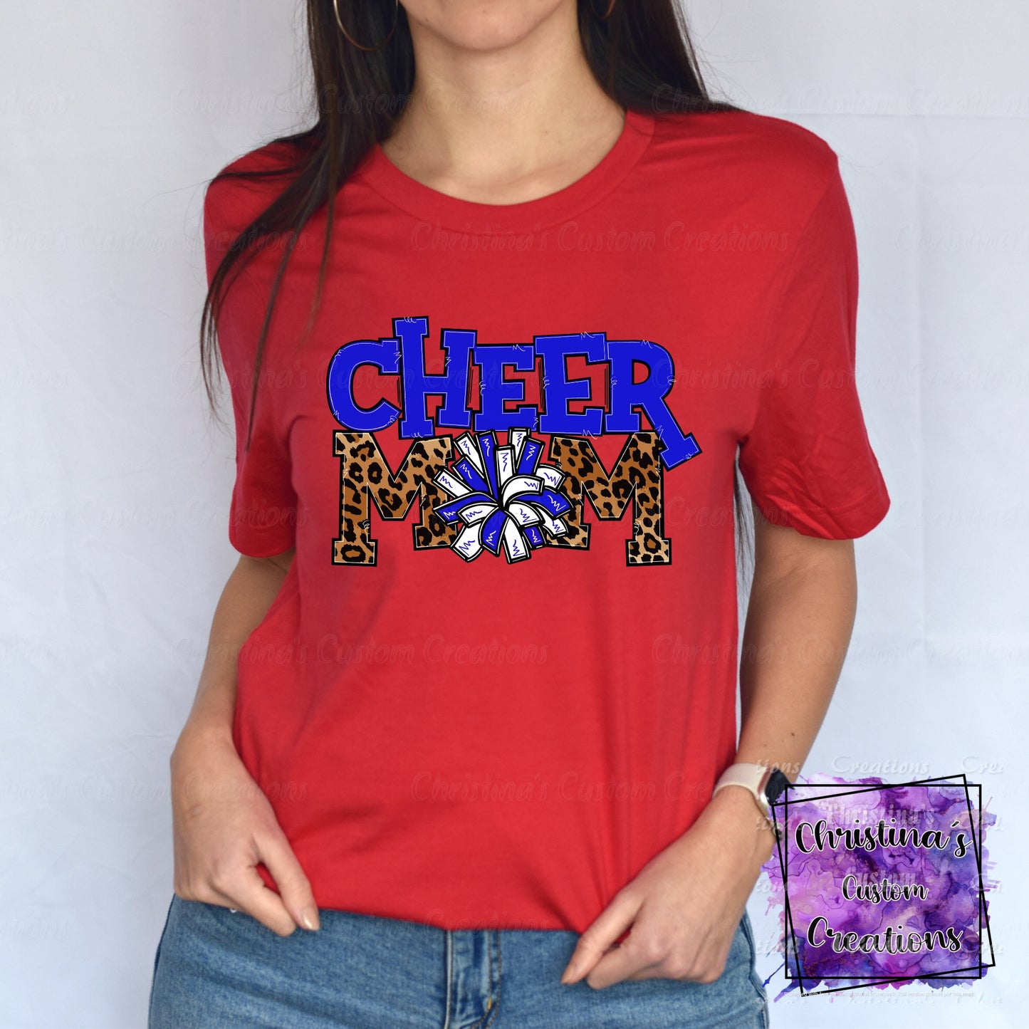 Blue Cheer Mom T-Shirt | Trendy School Spirit Shirt | Fast Shipping | Super Soft Shirts for Men/Women/Kid's | Bella Canvas