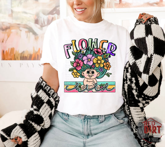 Flower Child DTF Transfer | Trendy DTF Transfer | Ready to Press | High Quality DTF Transfers | Fast Shipping