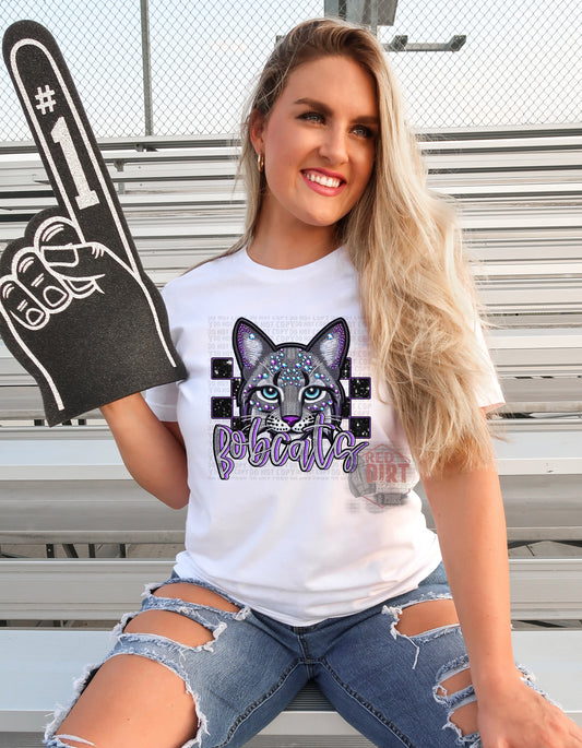 Bobcats DTF Transfer | Trendy School Spirit DTF Transfer | Ready to Press | High Quality DTF Transfers | Fast Shipping